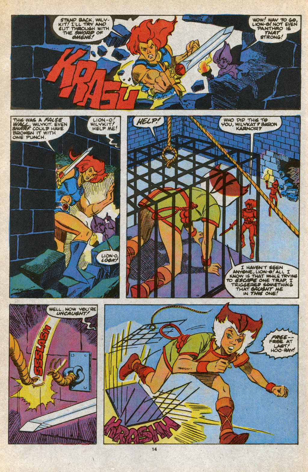 Read online ThunderCats (1985) comic -  Issue #17 - 20