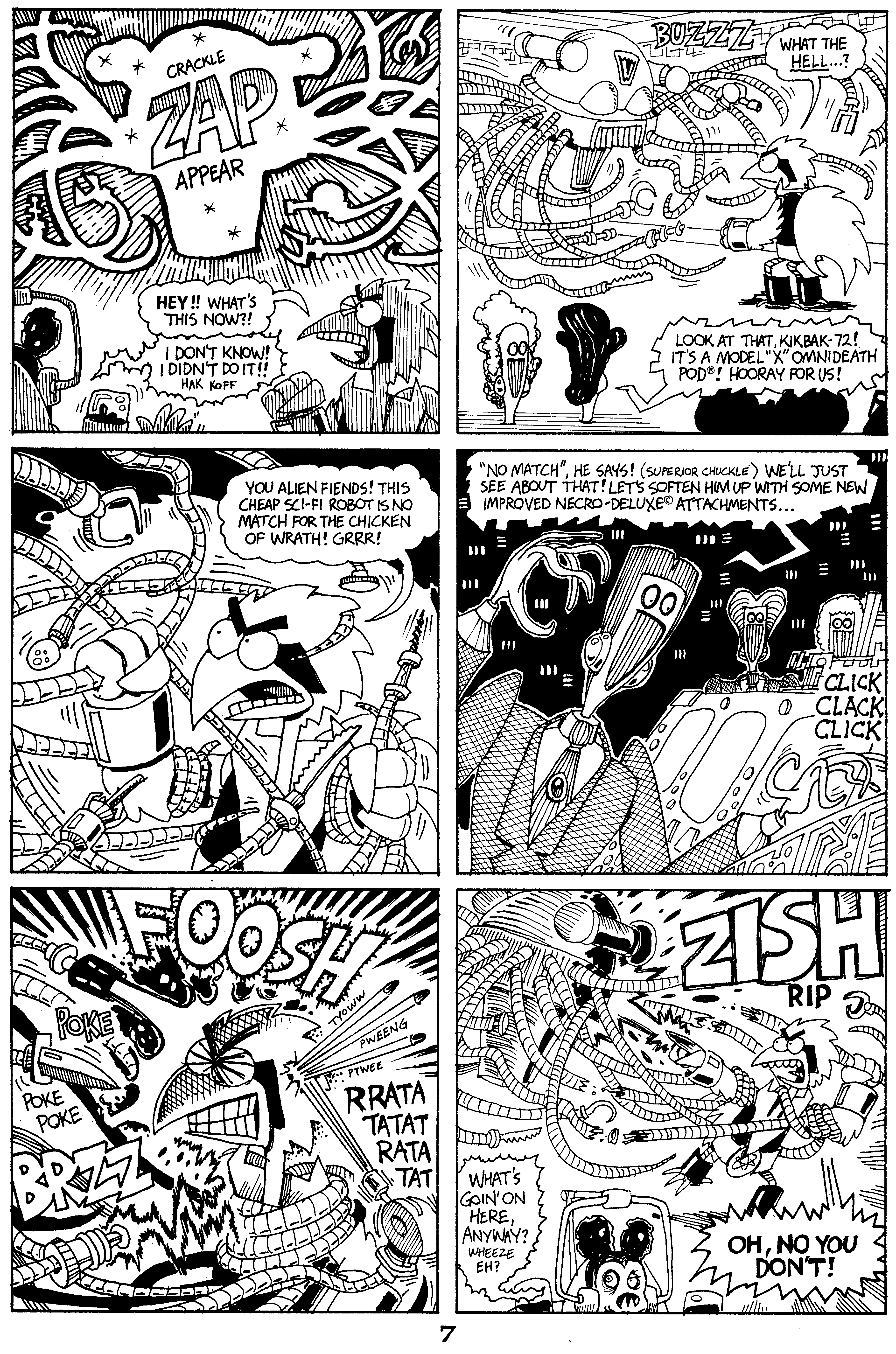 Read online Critters comic -  Issue #30 - 9