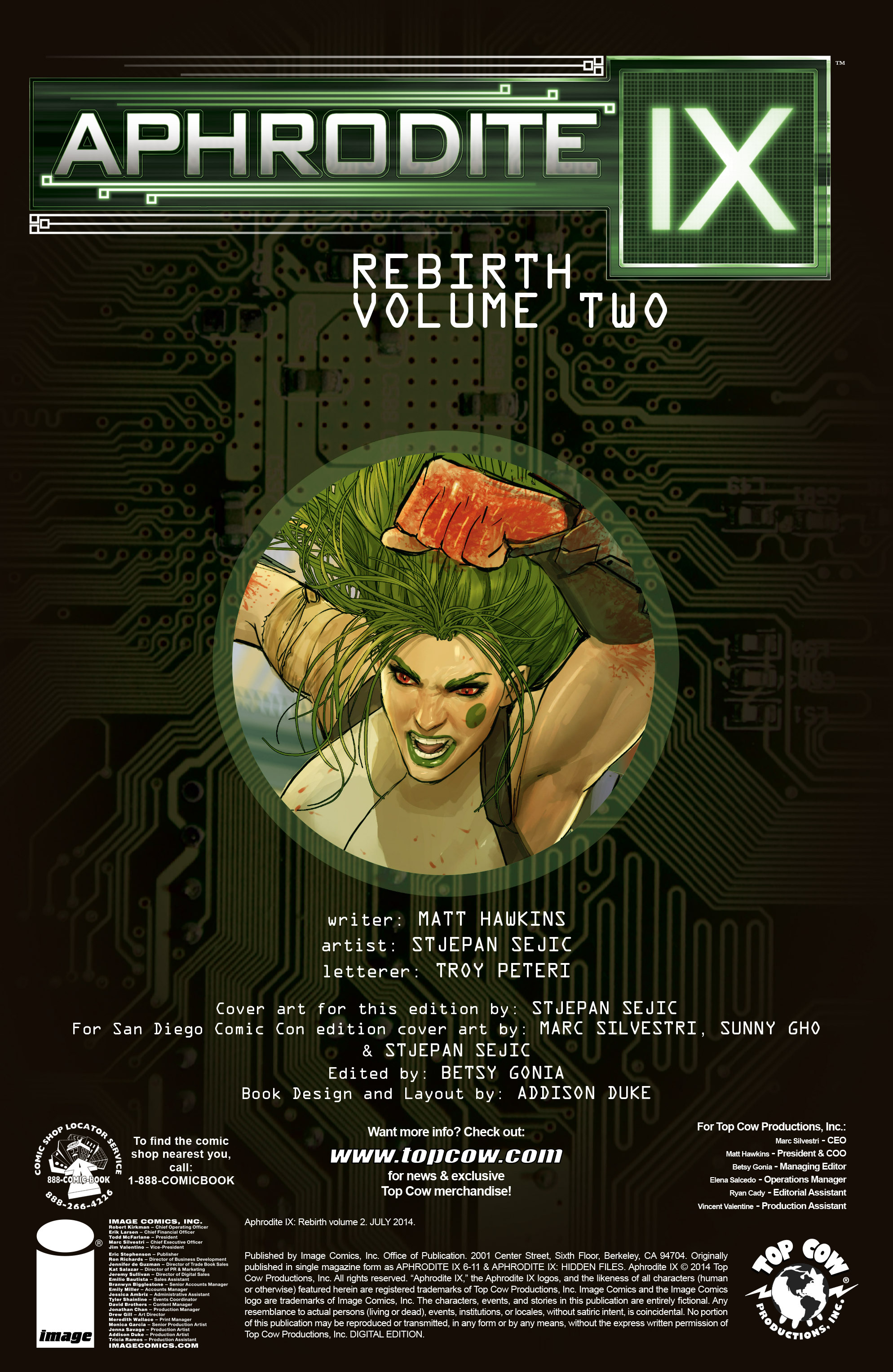 Read online Aphrodite IX (2013) comic -  Issue #Aphrodite IX (2013) _TPB 2 - 3