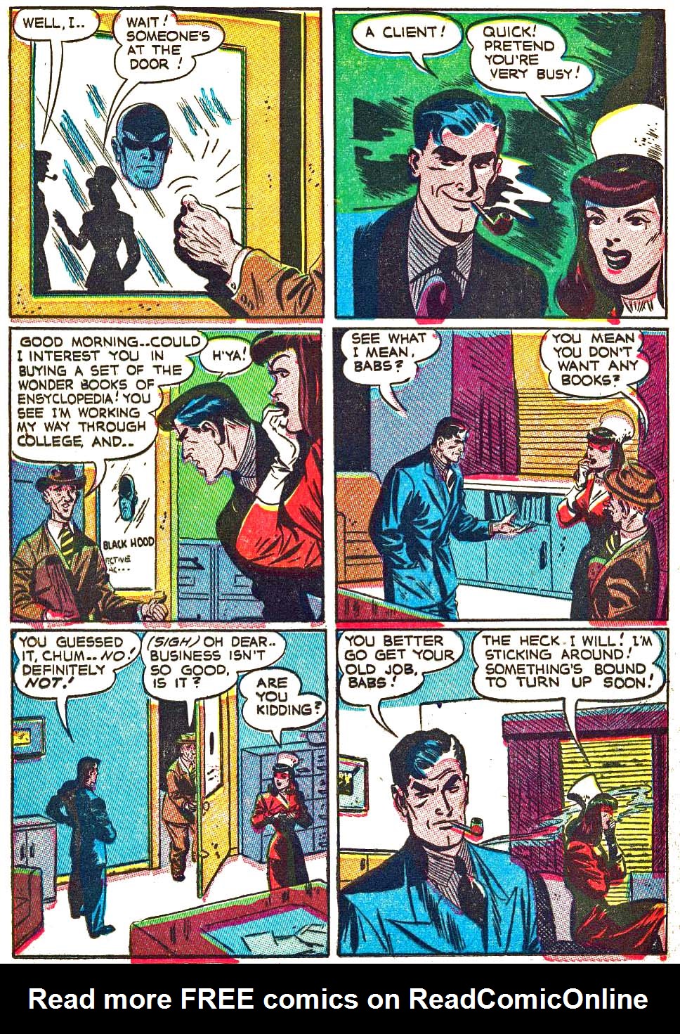 Read online Black Hood Comics comic -  Issue #19 - 28