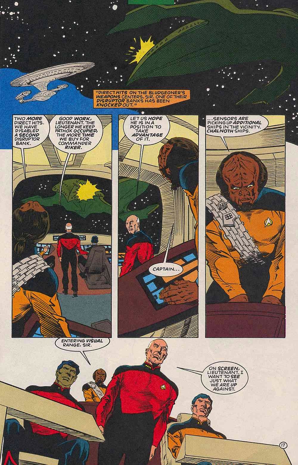 Read online Star Trek: The Next Generation (1989) comic -  Issue #60 - 17