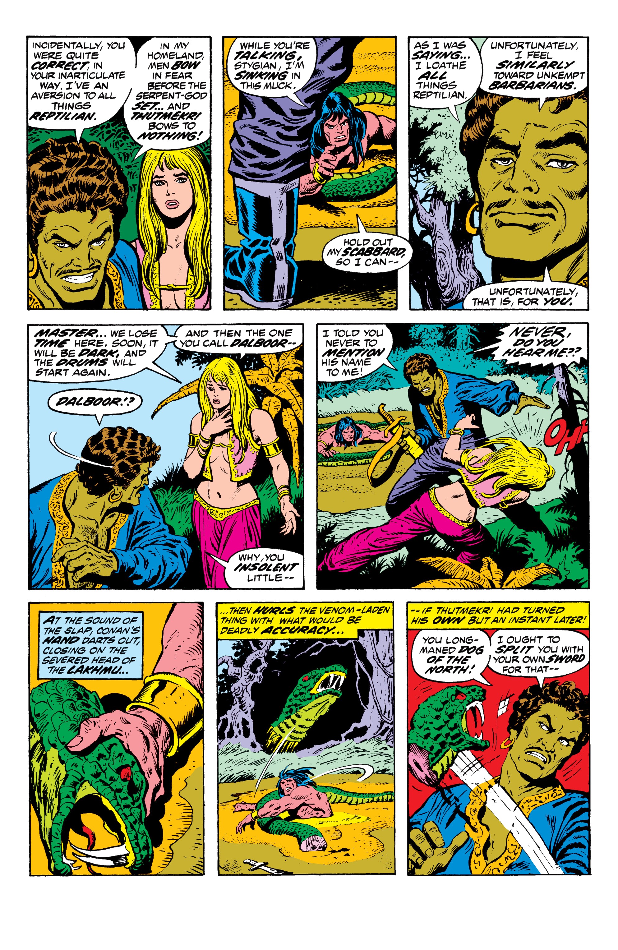 Read online Conan The Barbarian Epic Collection: The Original Marvel Years - The Curse Of The Golden Skull comic -  Issue # TPB (Part 1) - 30