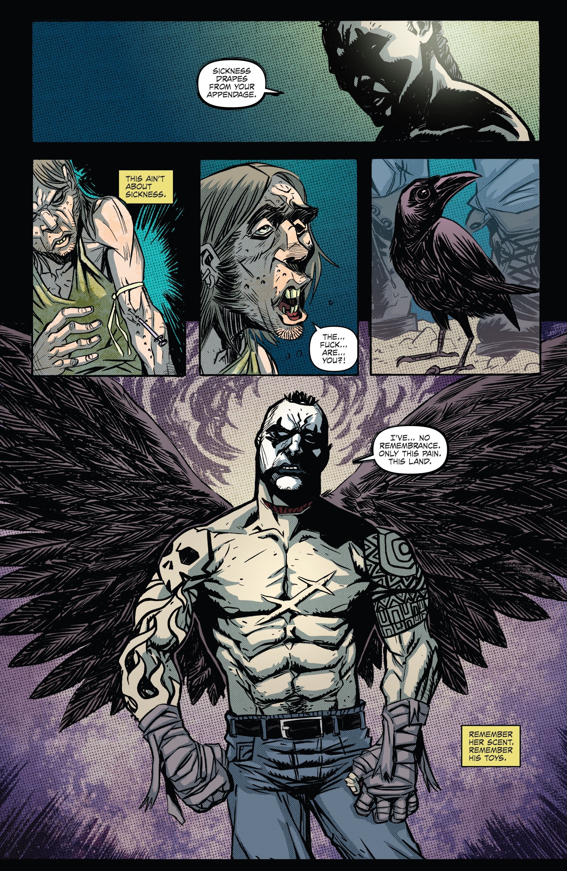 Read online The Crow: Lethe comic -  Issue #3 - 31