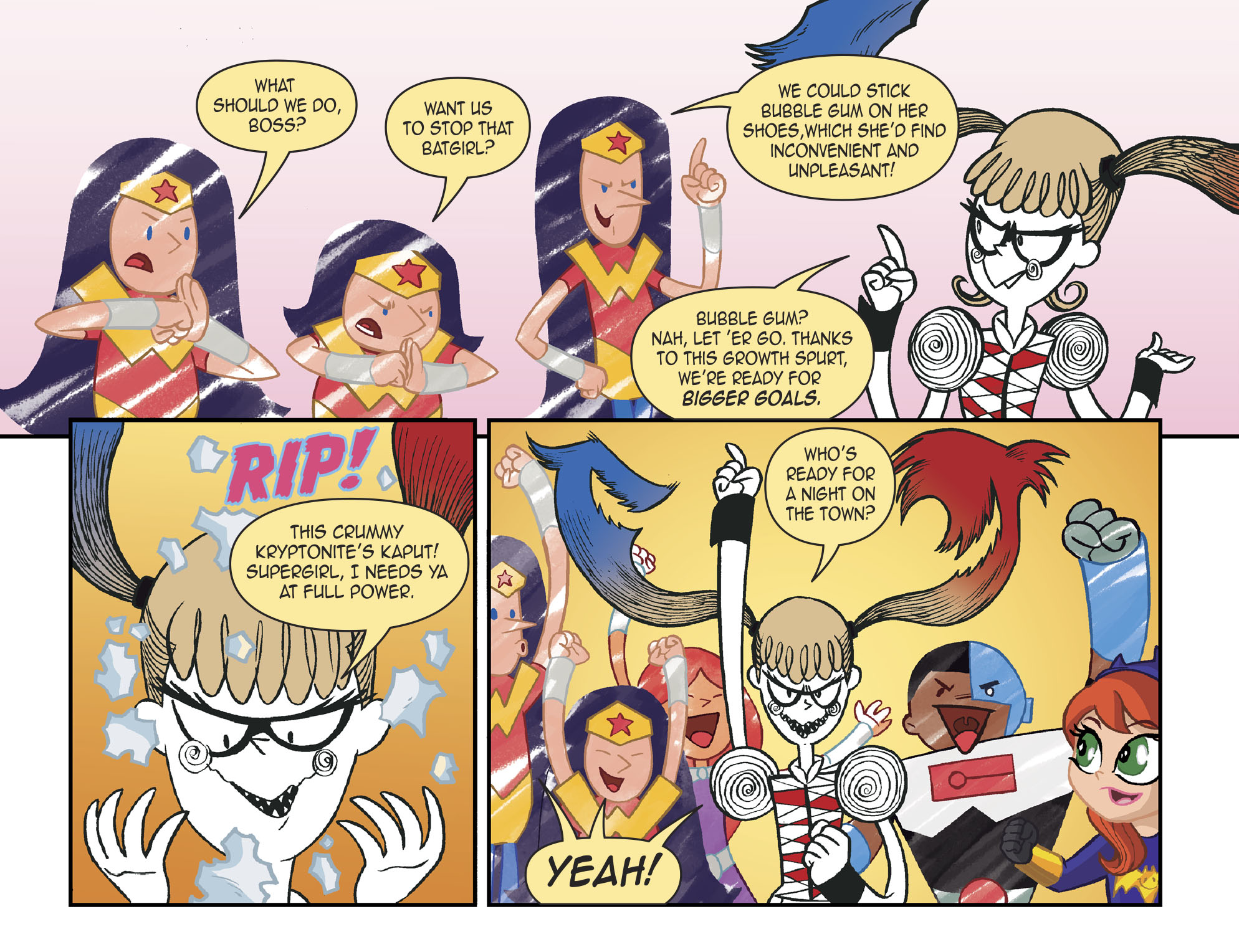 Read online DC Super Hero Girls: Out of the Bottle comic -  Issue #5 - 12