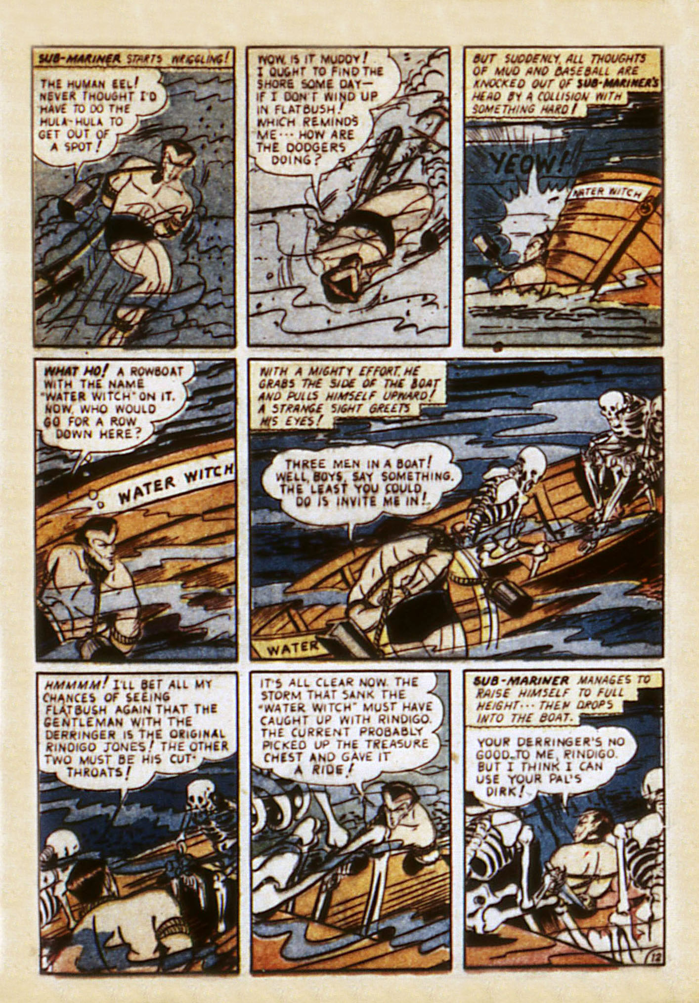 Read online Sub-Mariner Comics comic -  Issue #7 - 57