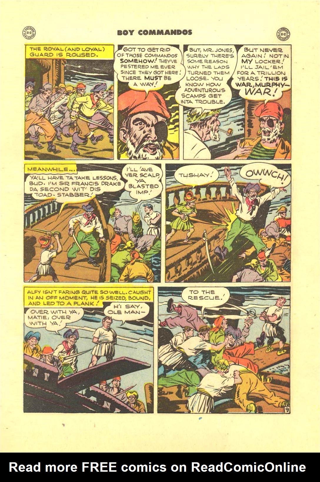 Read online Boy Commandos comic -  Issue #14 - 11