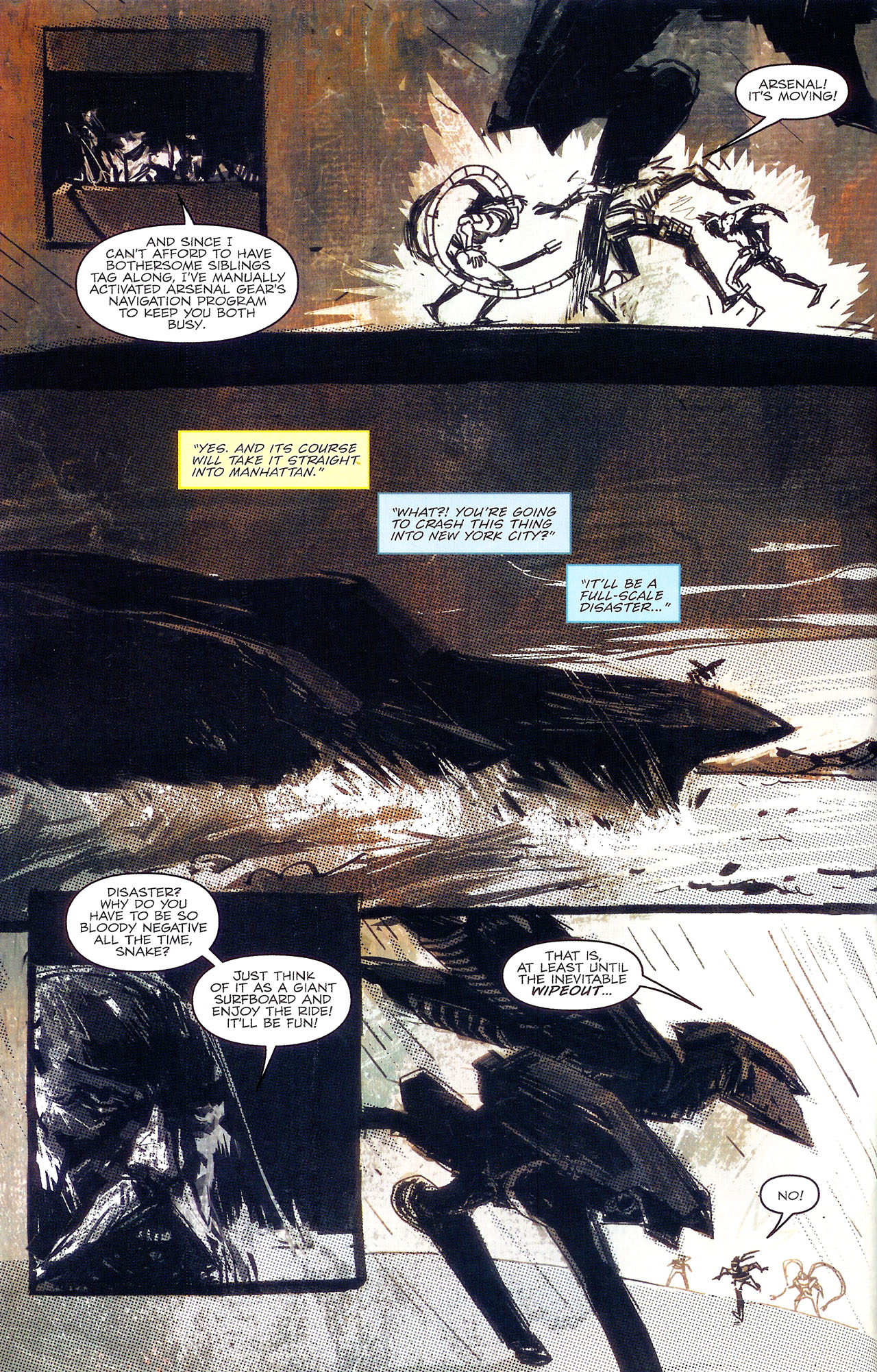 Read online Metal Gear Solid: Sons of Liberty comic -  Issue #12 - 8