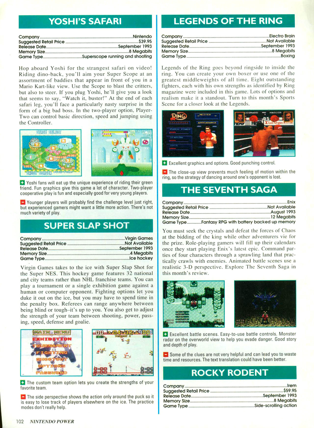 Read online Nintendo Power comic -  Issue #52 - 106