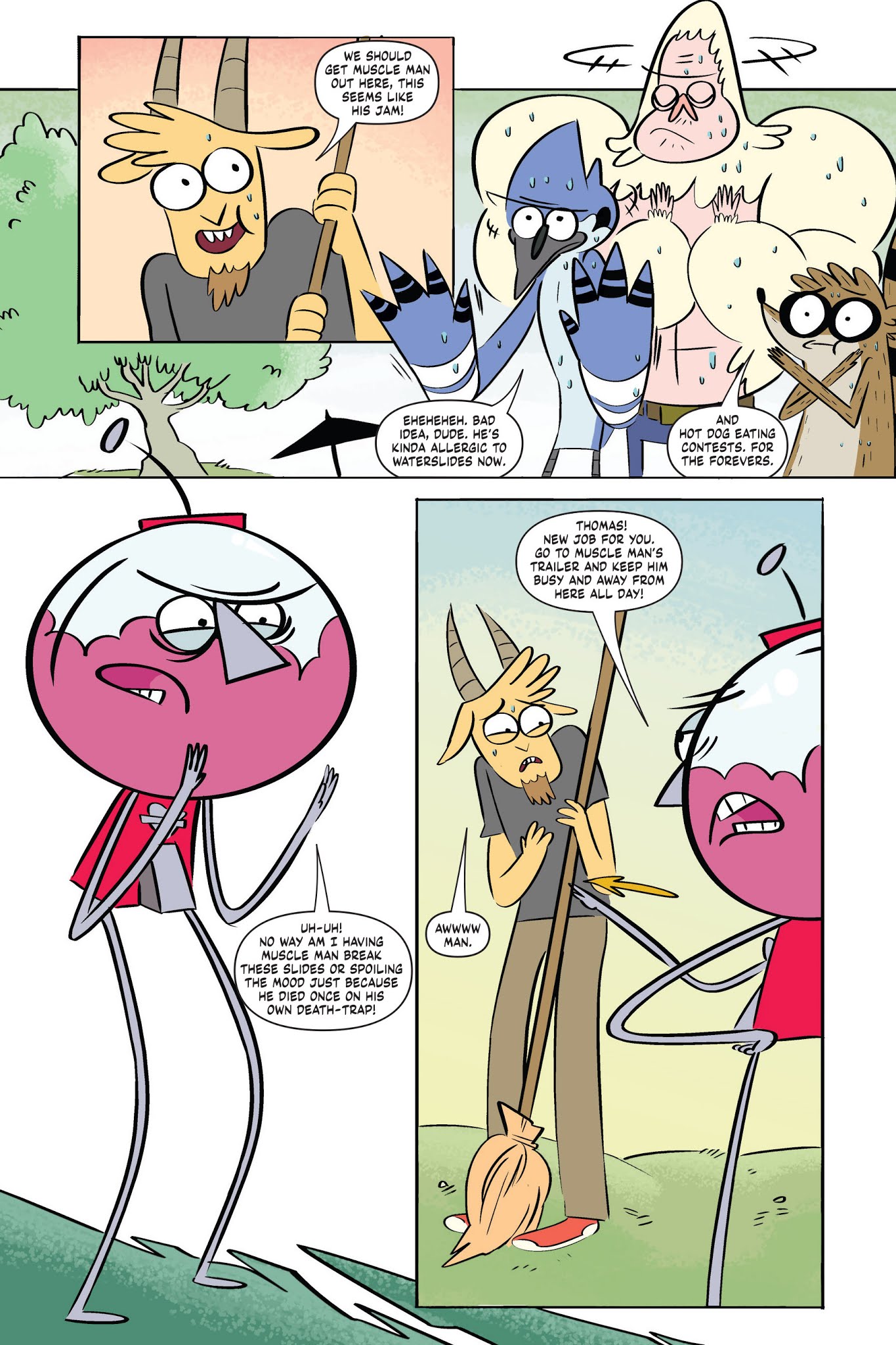 Read online Regular Show: Hydration comic -  Issue # TPB (Part 1) - 43