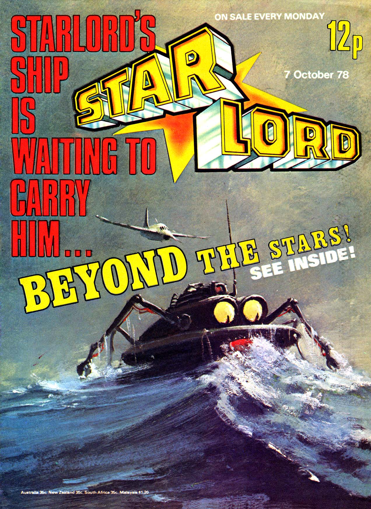 Read online Starlord comic -  Issue #22 - 1