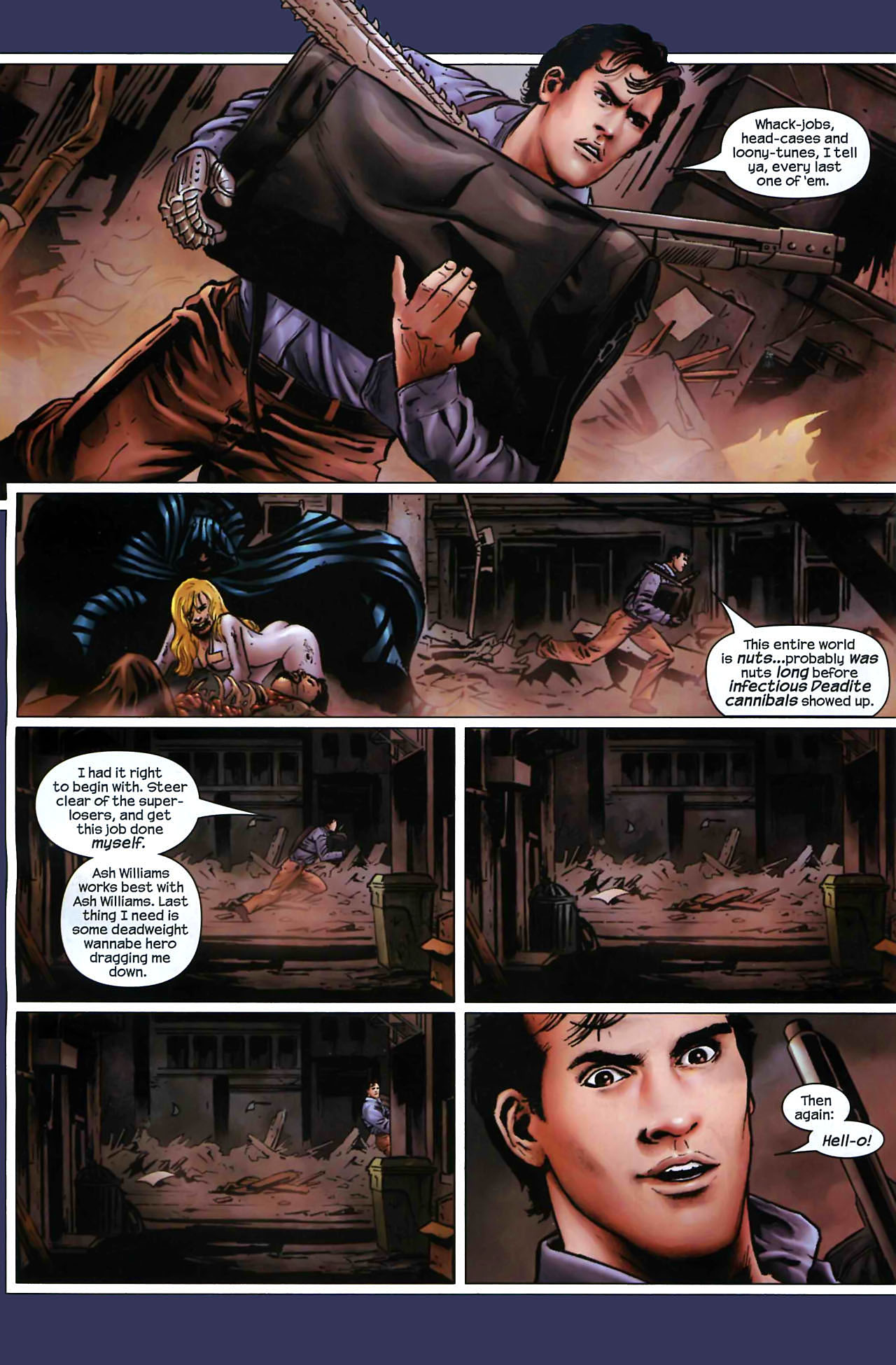 Read online Marvel Zombies/Army of Darkness comic -  Issue #2 - 17