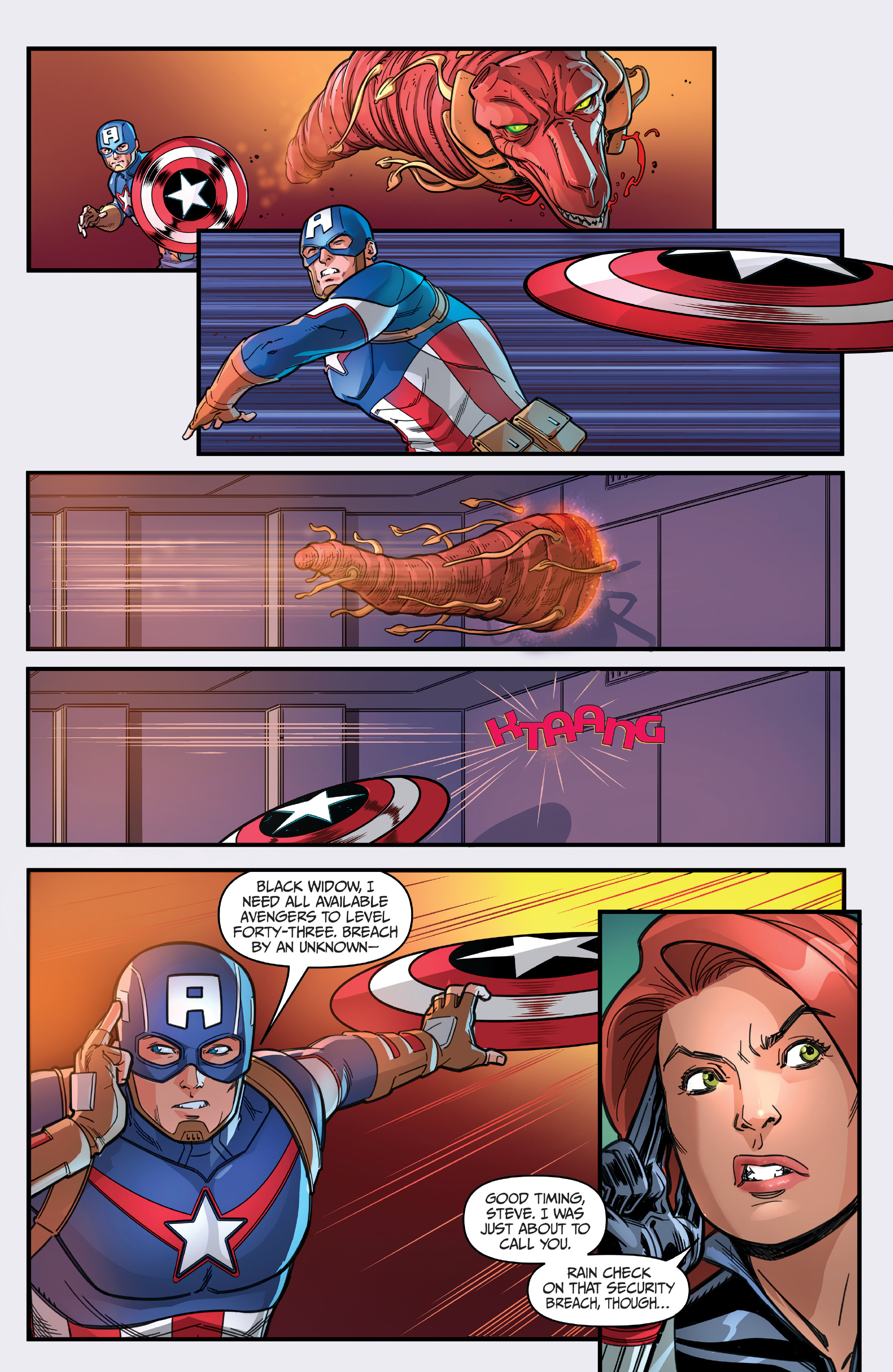 Read online Marvel Action: Avengers comic -  Issue #8 - 4