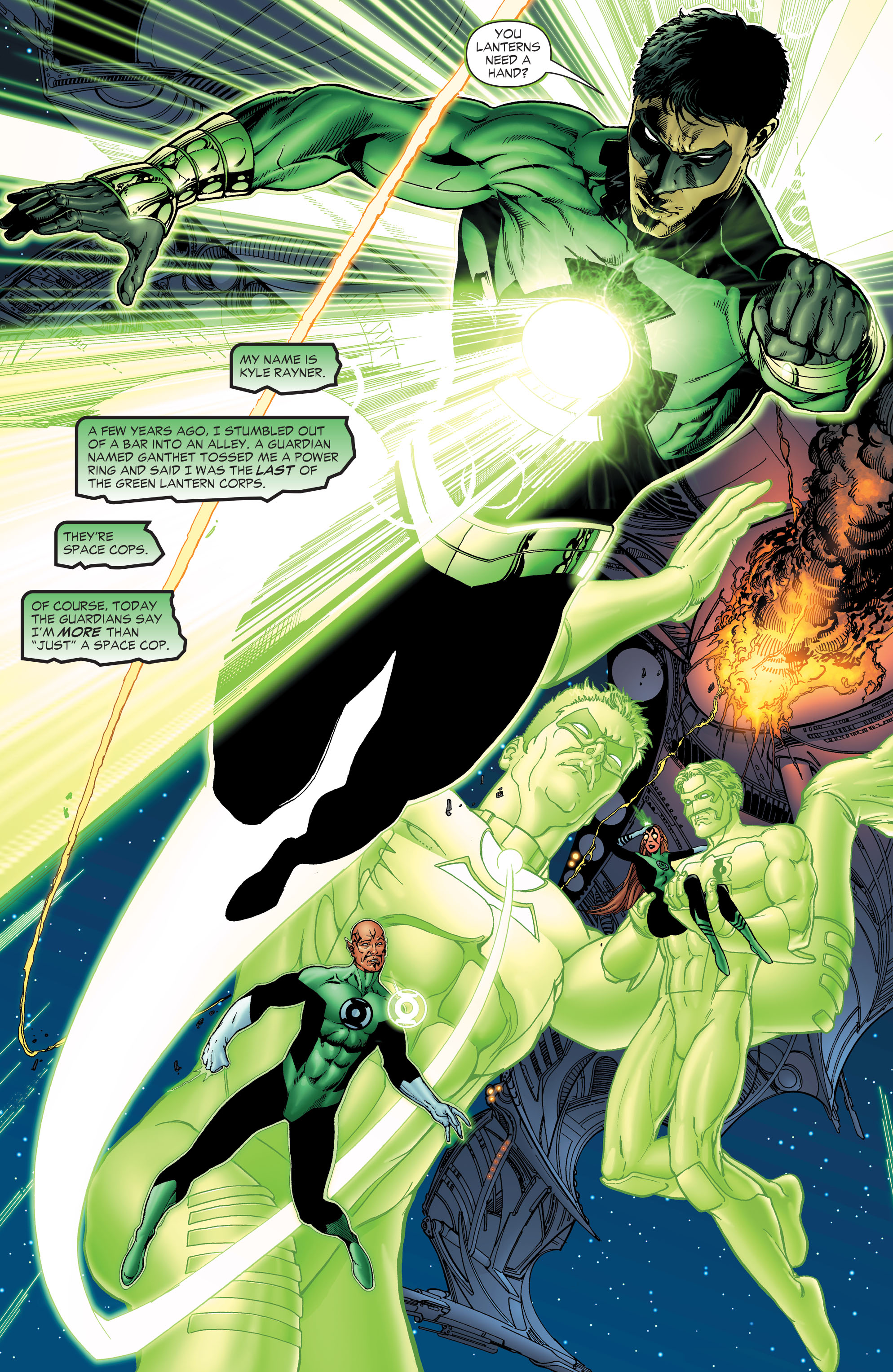 Read online Green Lantern by Geoff Johns comic -  Issue # TPB 3 (Part 1) - 44