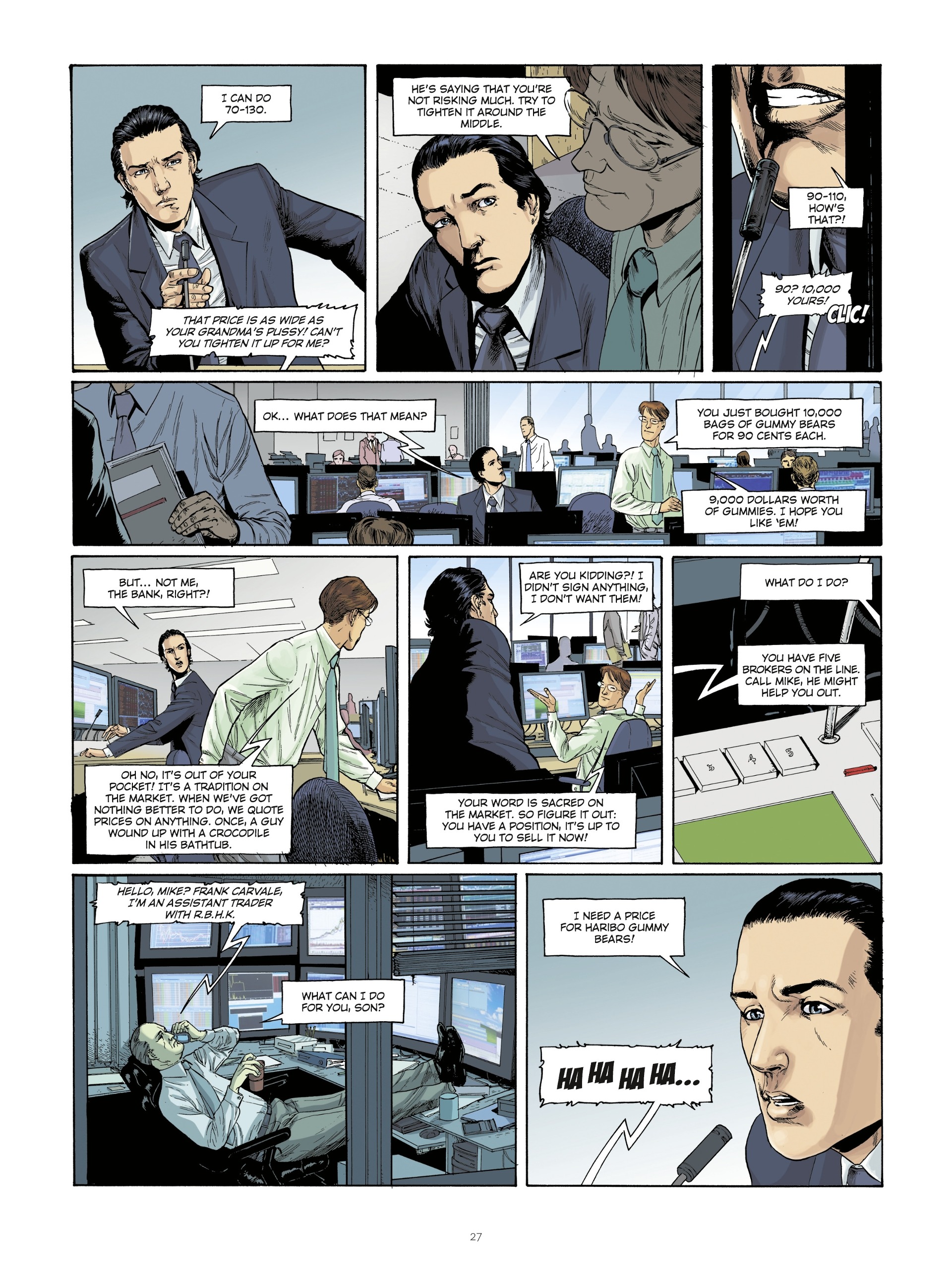 Read online Hedge Fund comic -  Issue #1 - 29