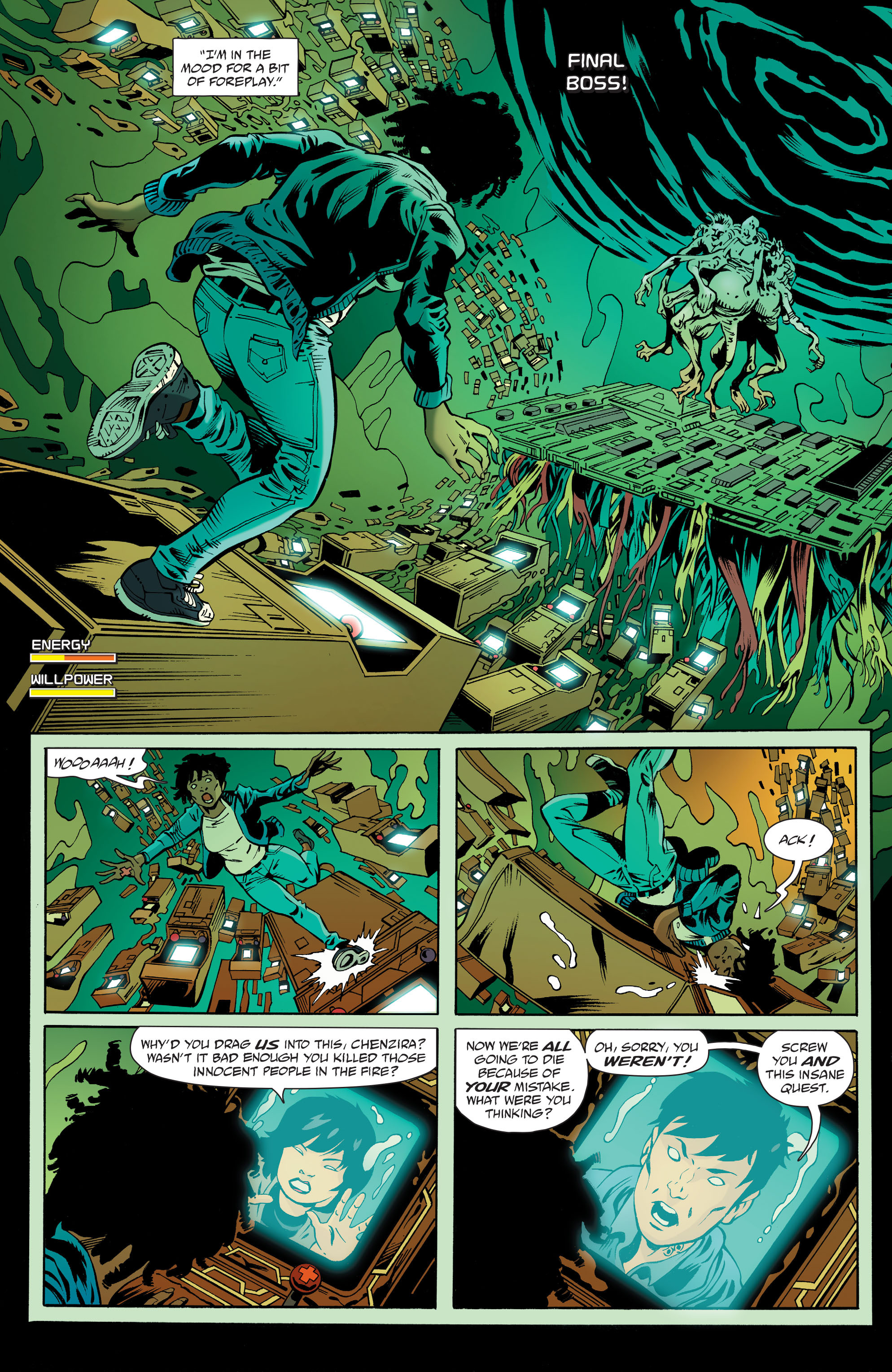 Read online Survivors' Club comic -  Issue #7 - 14
