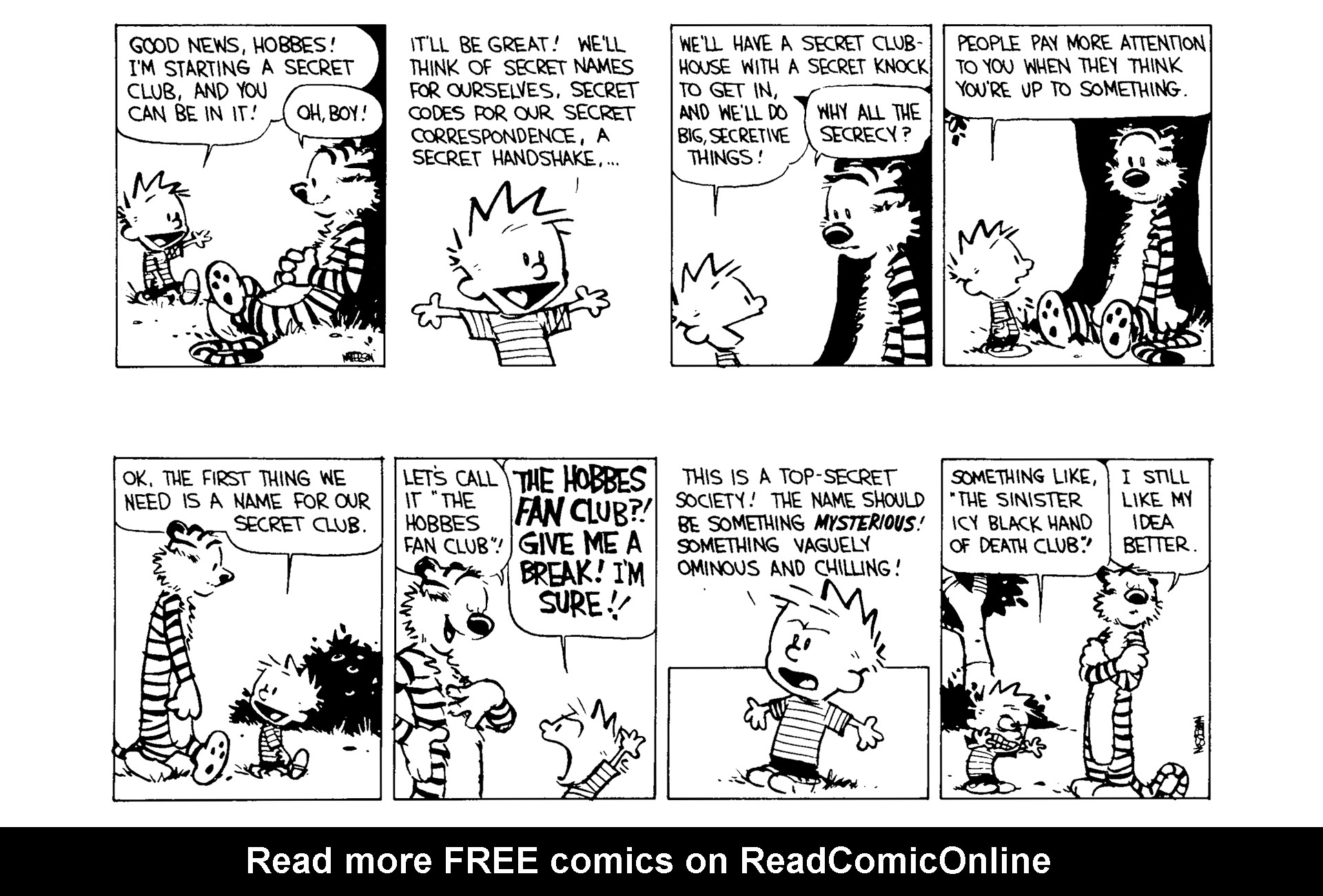 Read online Calvin and Hobbes comic -  Issue #5 - 98