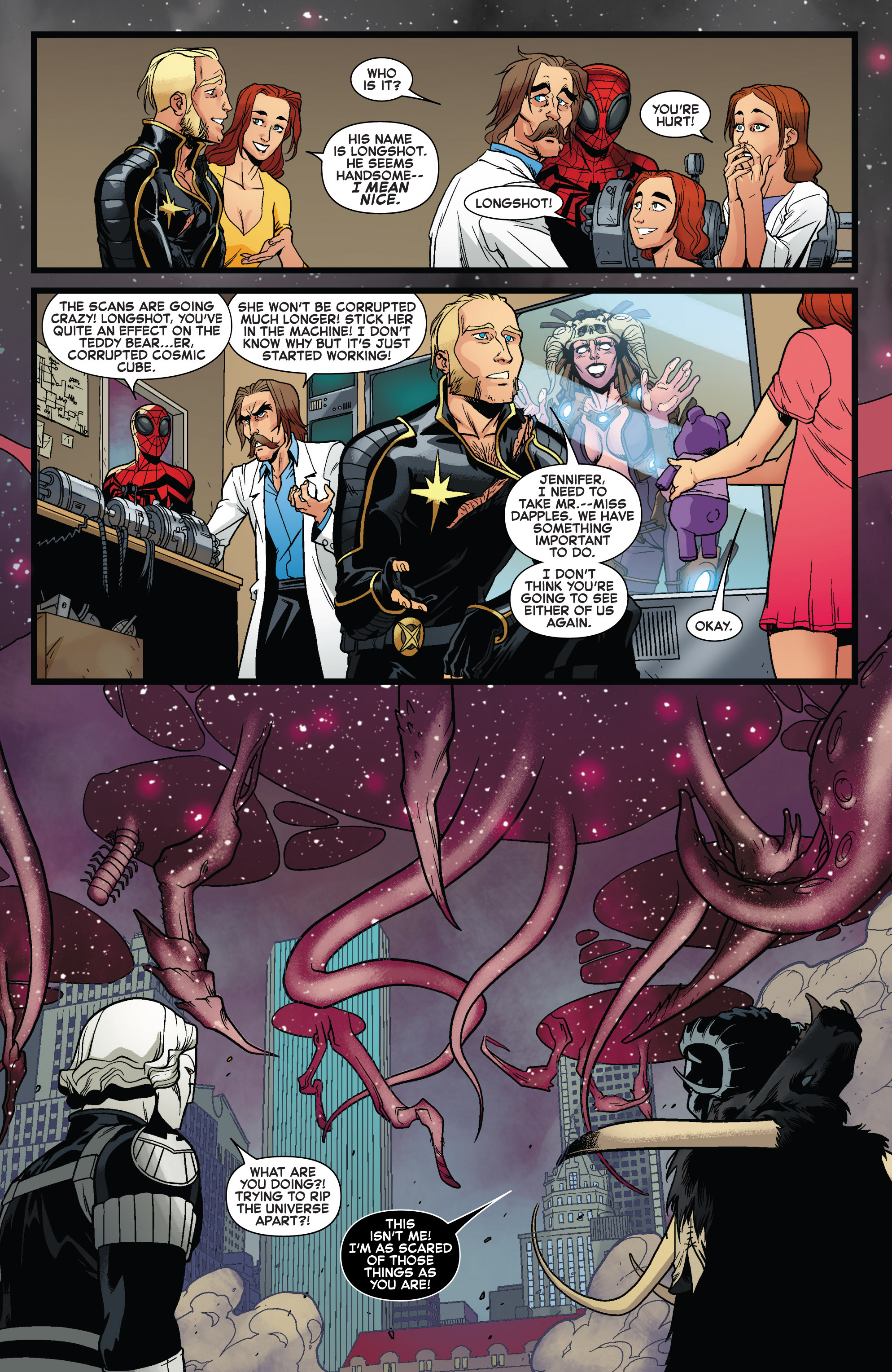 Read online Longshot Saves the Marvel Universe comic -  Issue #4 - 14