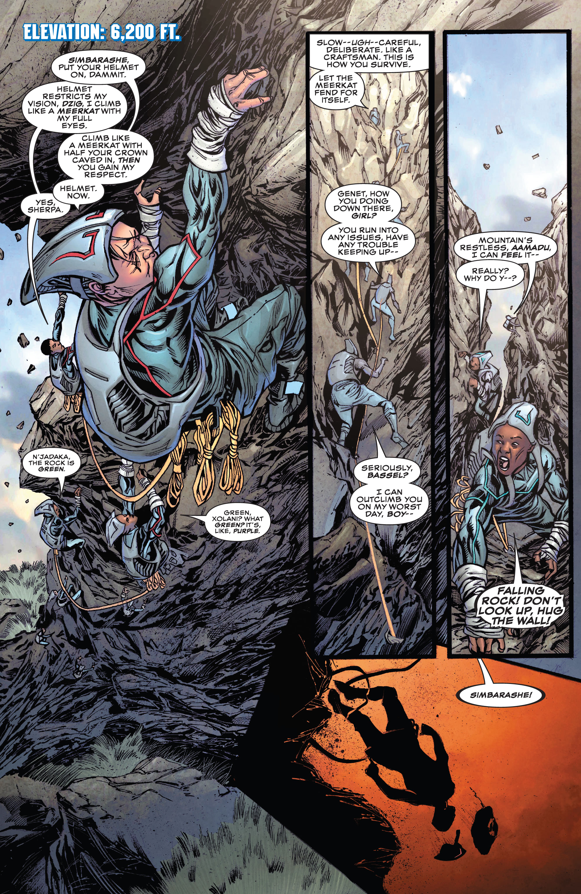 Read online Wakanda comic -  Issue #3 - 5