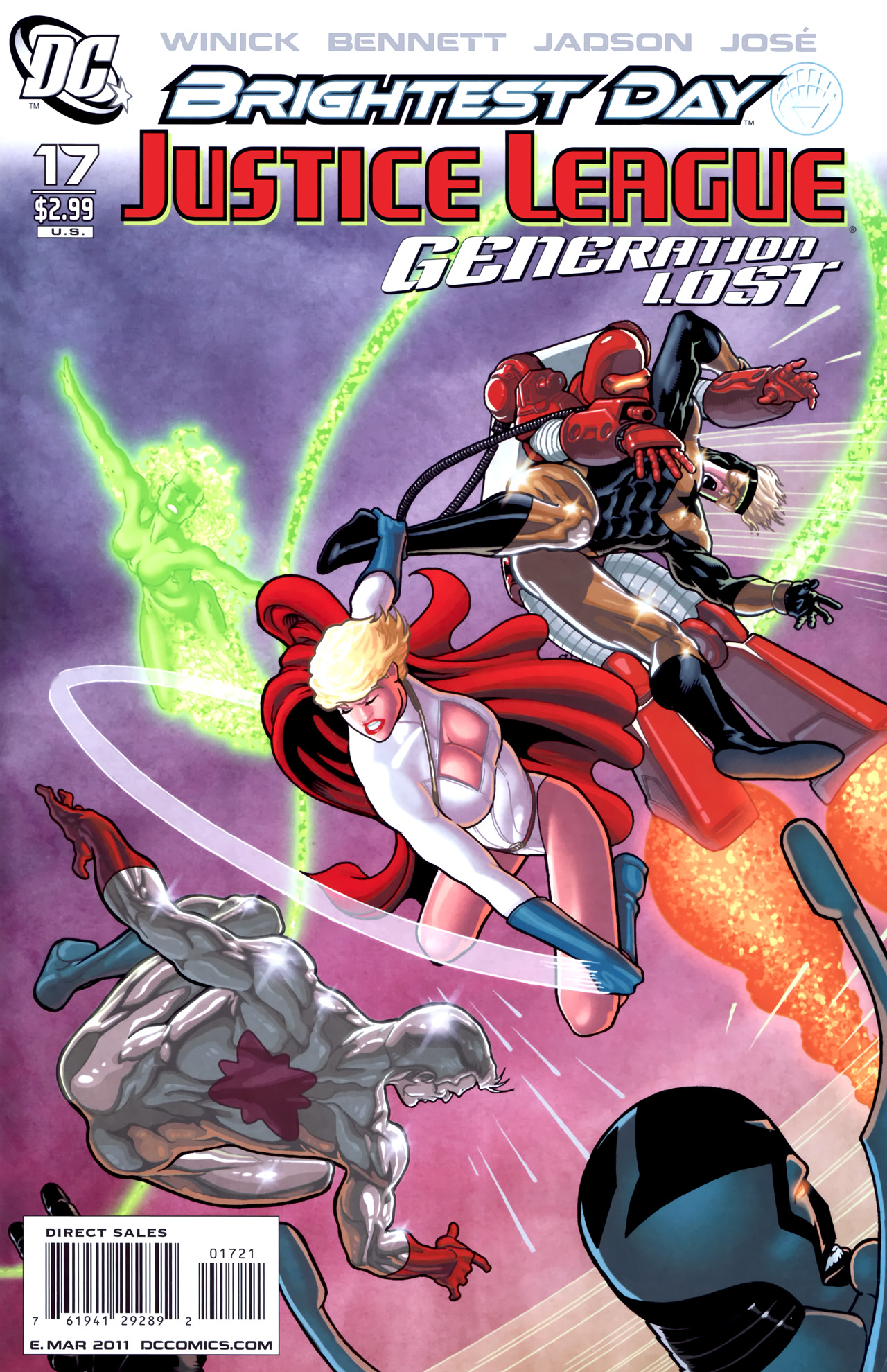 Read online Justice League: Generation Lost comic -  Issue #17 - 2