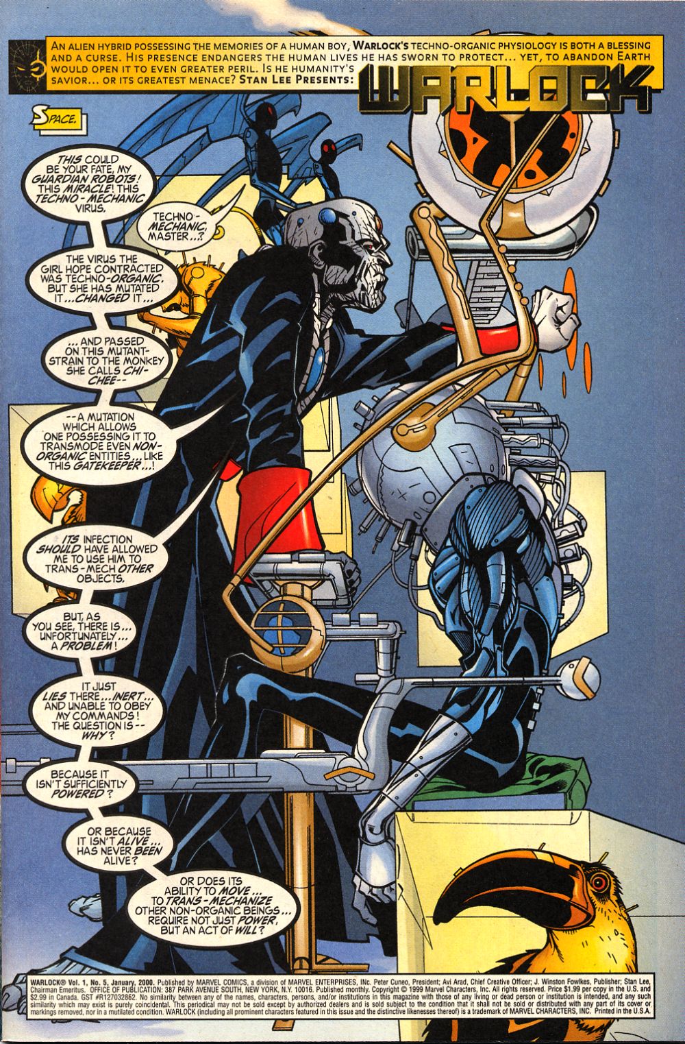 Read online Warlock (1999) comic -  Issue #5 - 3