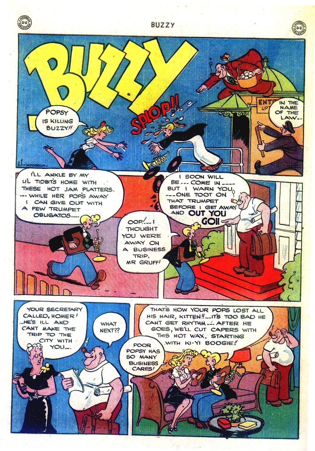 Read online Buzzy comic -  Issue #8 - 44