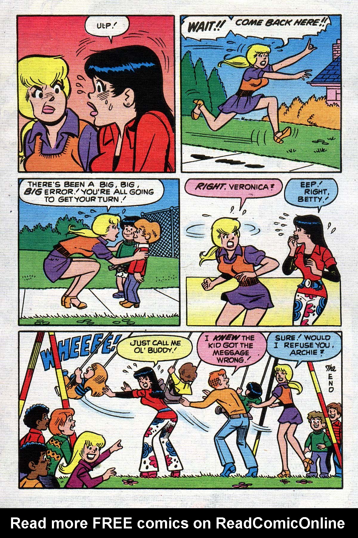 Read online Betty and Veronica Digest Magazine comic -  Issue #54 - 192