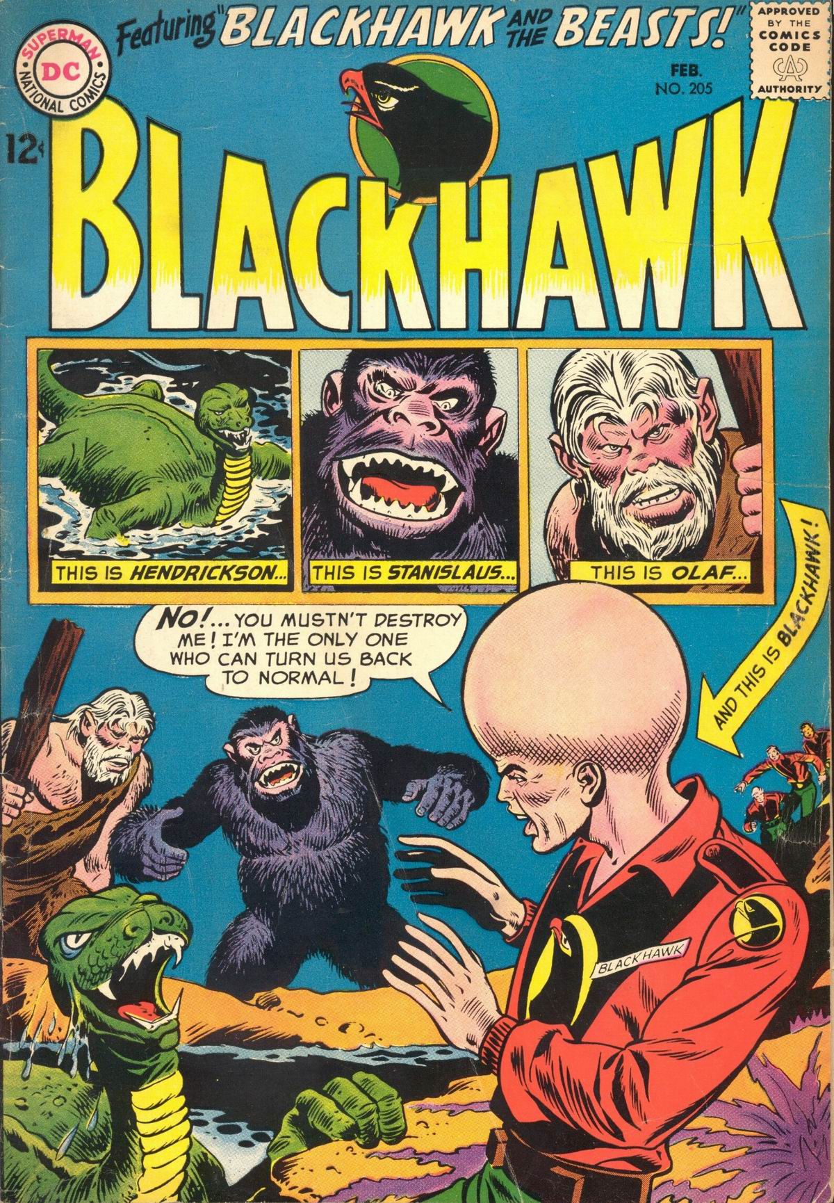 Read online Blackhawk (1957) comic -  Issue #205 - 1