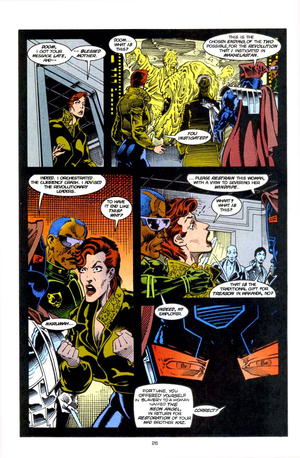 Read online Doom 2099 comic -  Issue #28 - 21