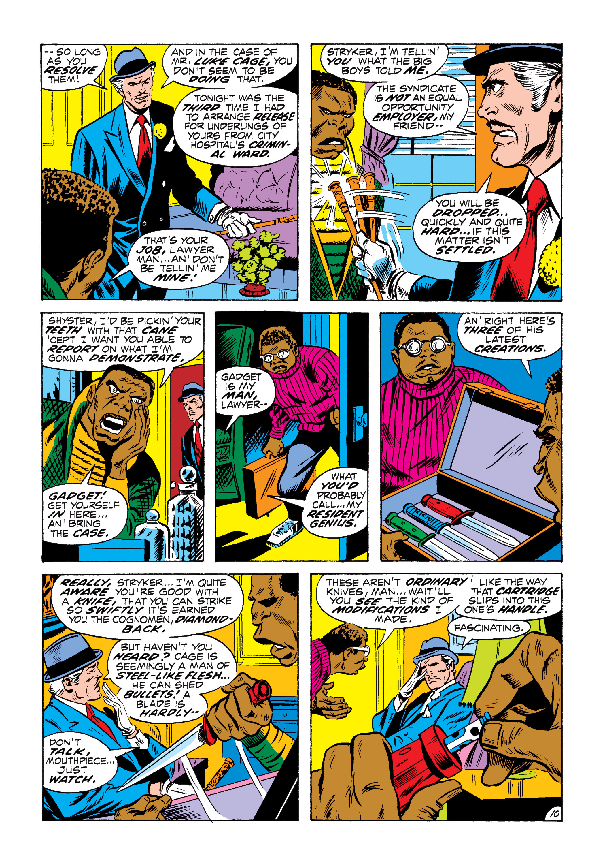 Read online Marvel Masterworks: Luke Cage, Hero For Hire comic -  Issue # TPB (Part 1) - 40