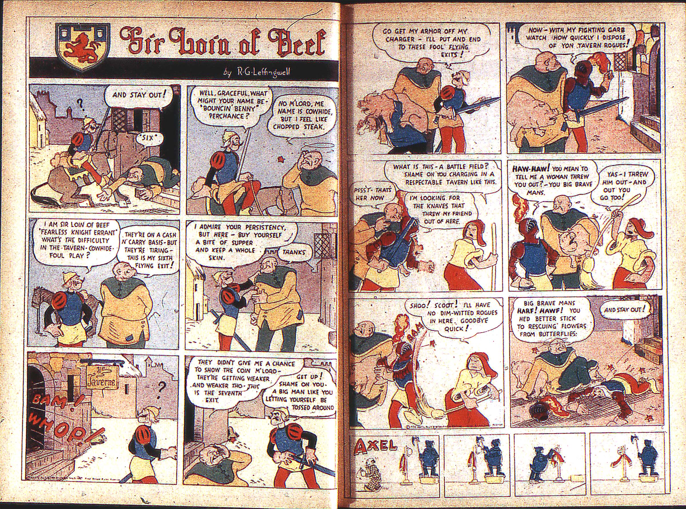 Read online Adventure Comics (1938) comic -  Issue #1 - 5