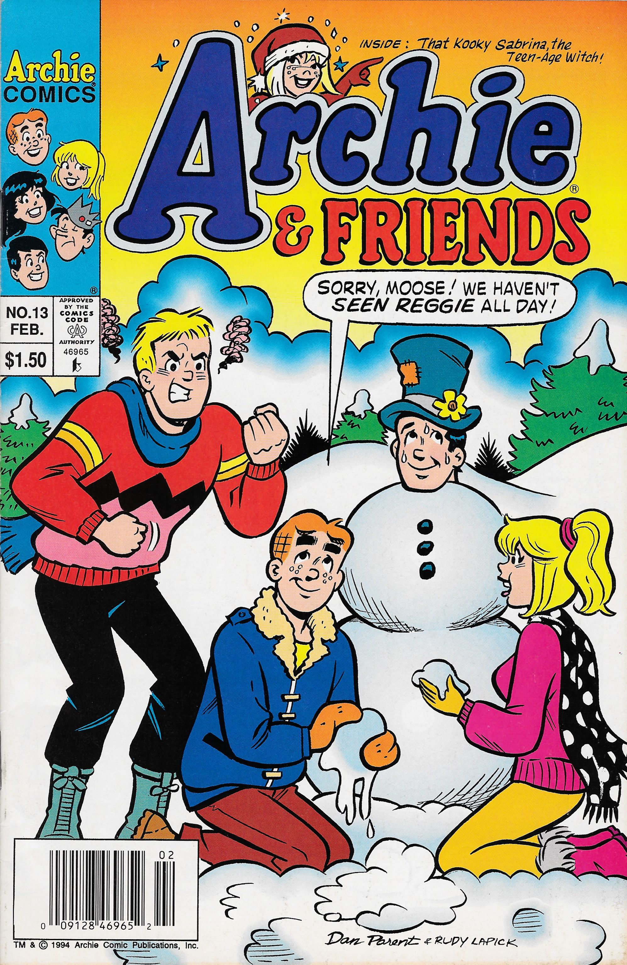 Read online Archie & Friends (1992) comic -  Issue #13 - 1