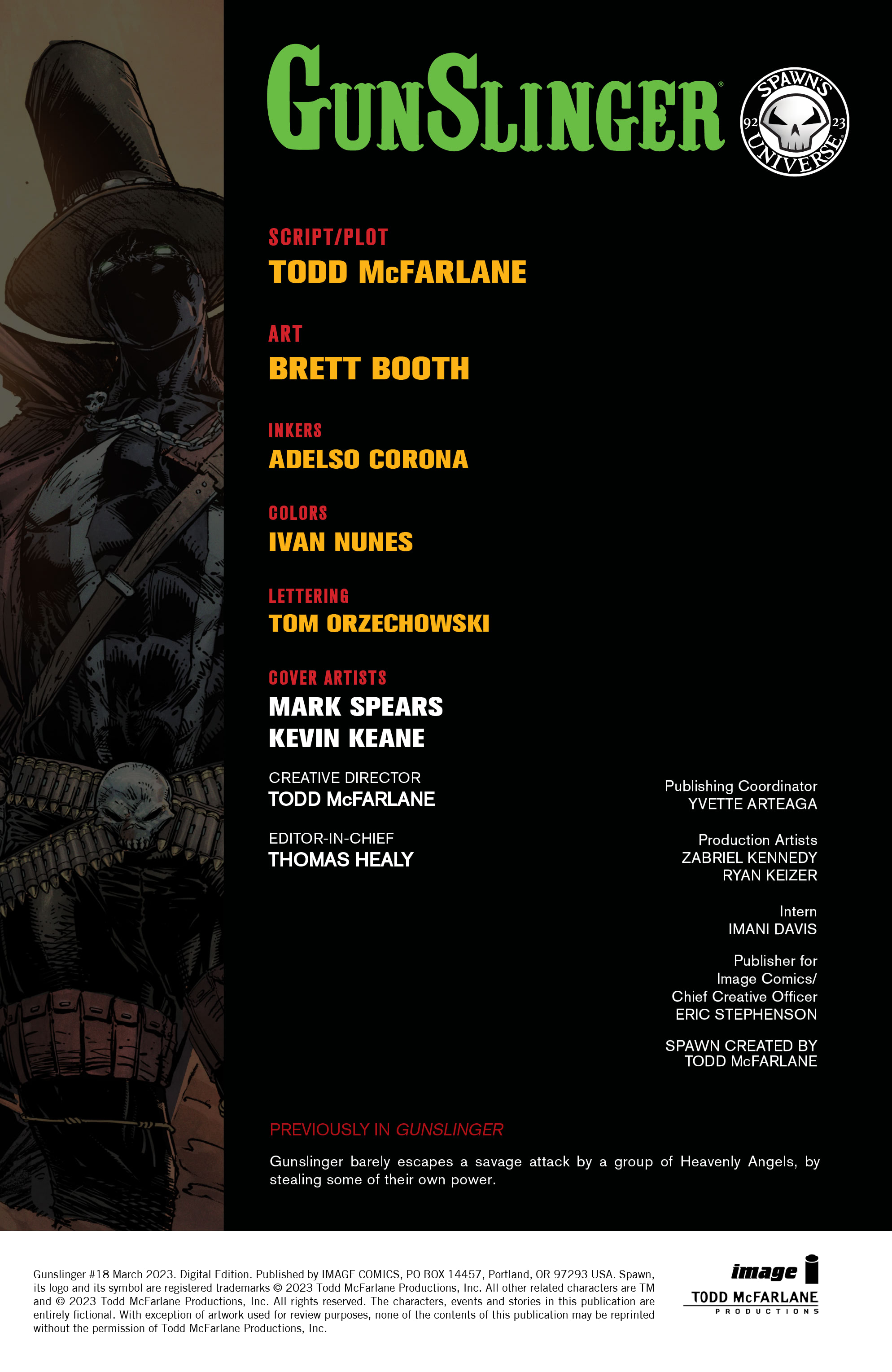 Read online Gunslinger Spawn comic -  Issue #18 - 3