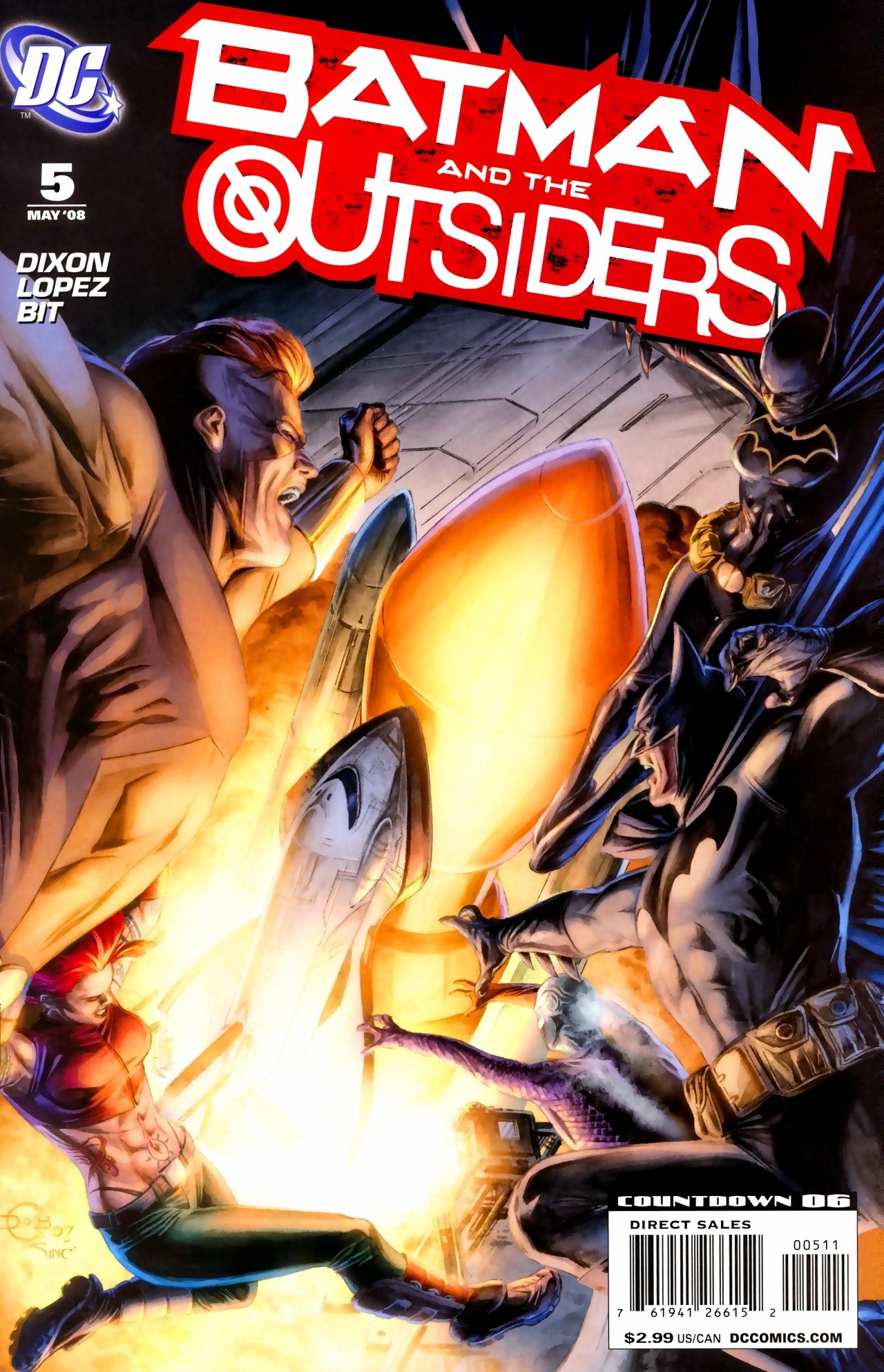 Read online Batman and the Outsiders (2007) comic -  Issue #5 - 1