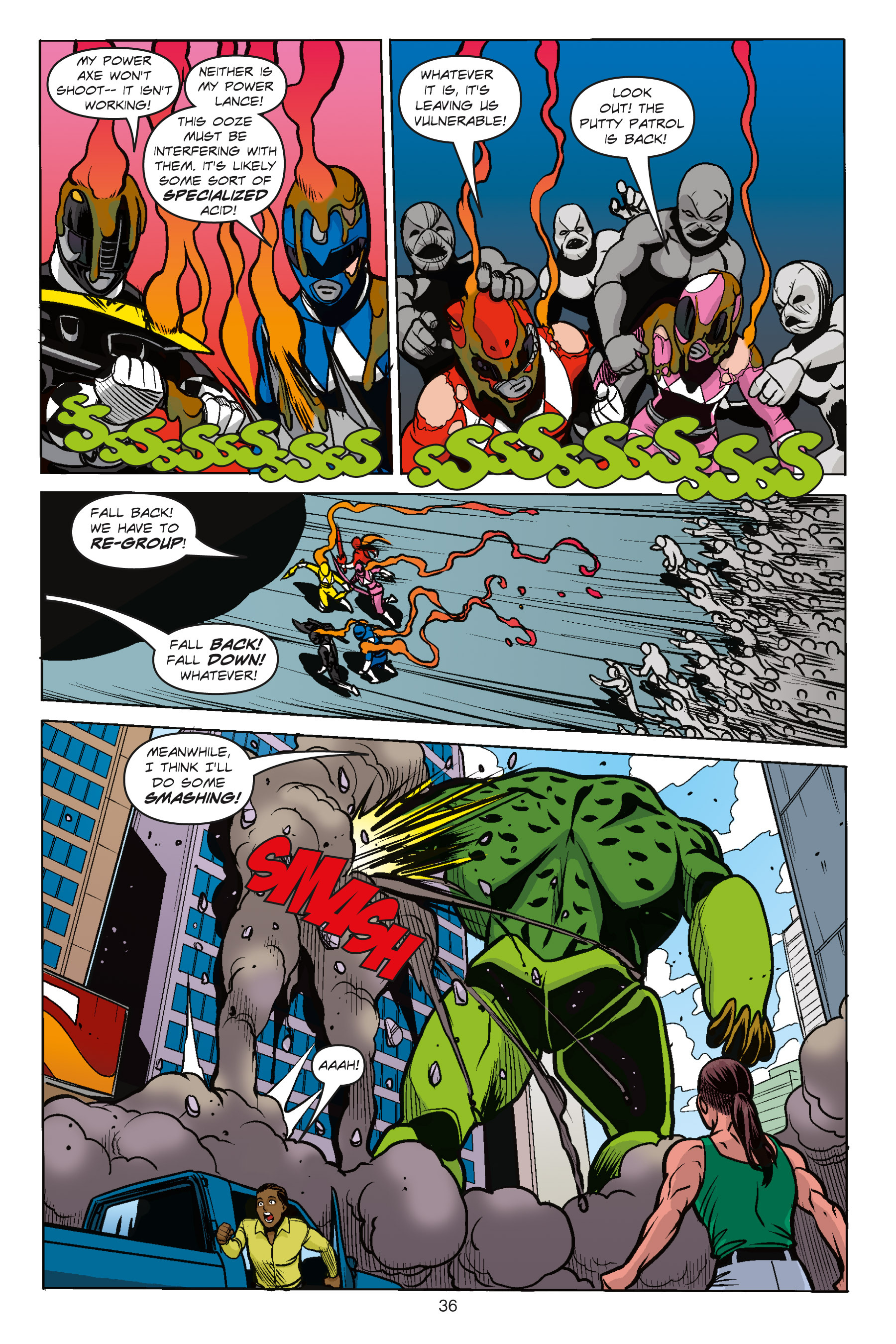 Read online Mighty Morphin Power Rangers: Going Green comic -  Issue # Full - 36