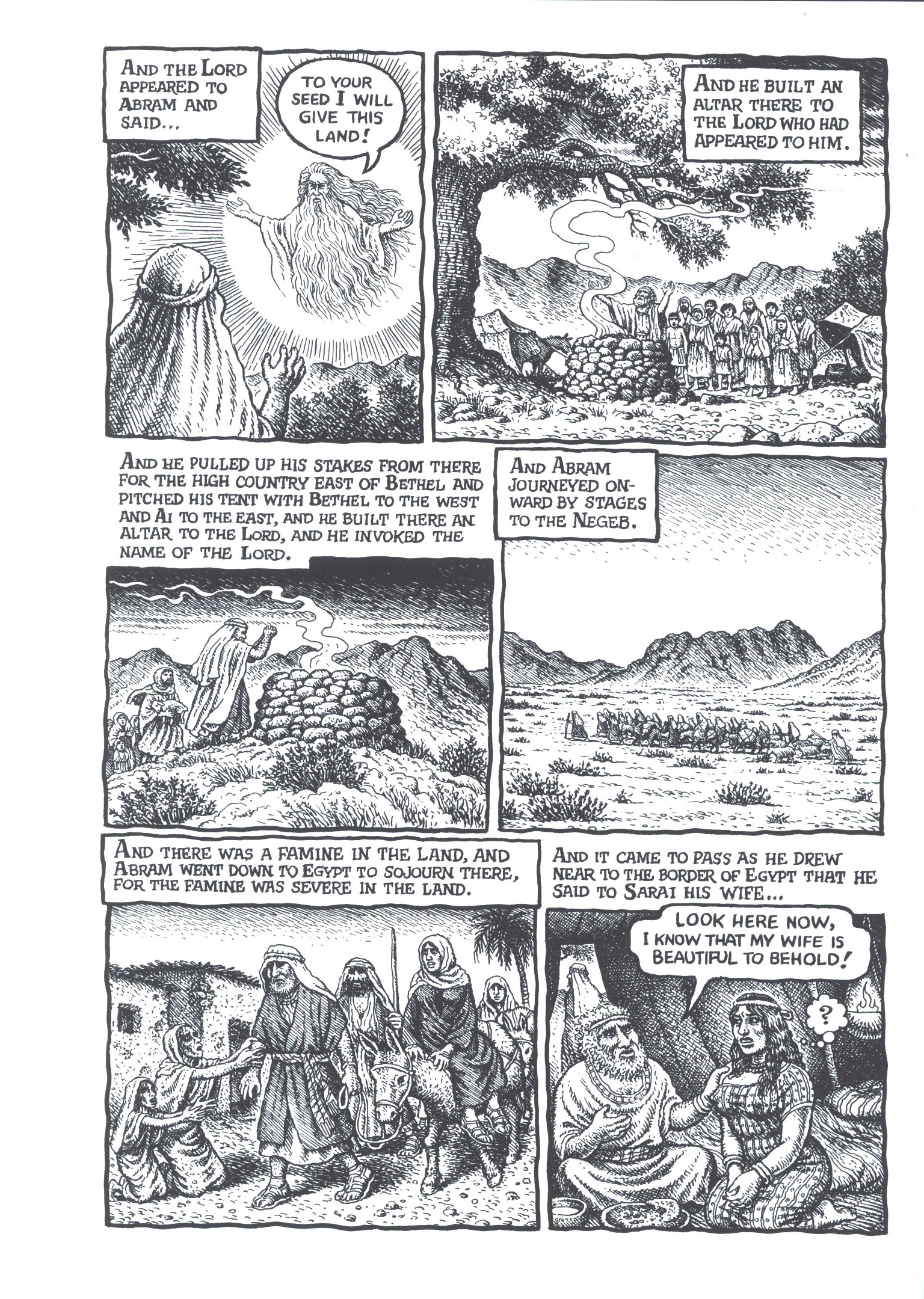 Read online The Book of Genesis Illustrated comic -  Issue # TPB (Part 1) - 45