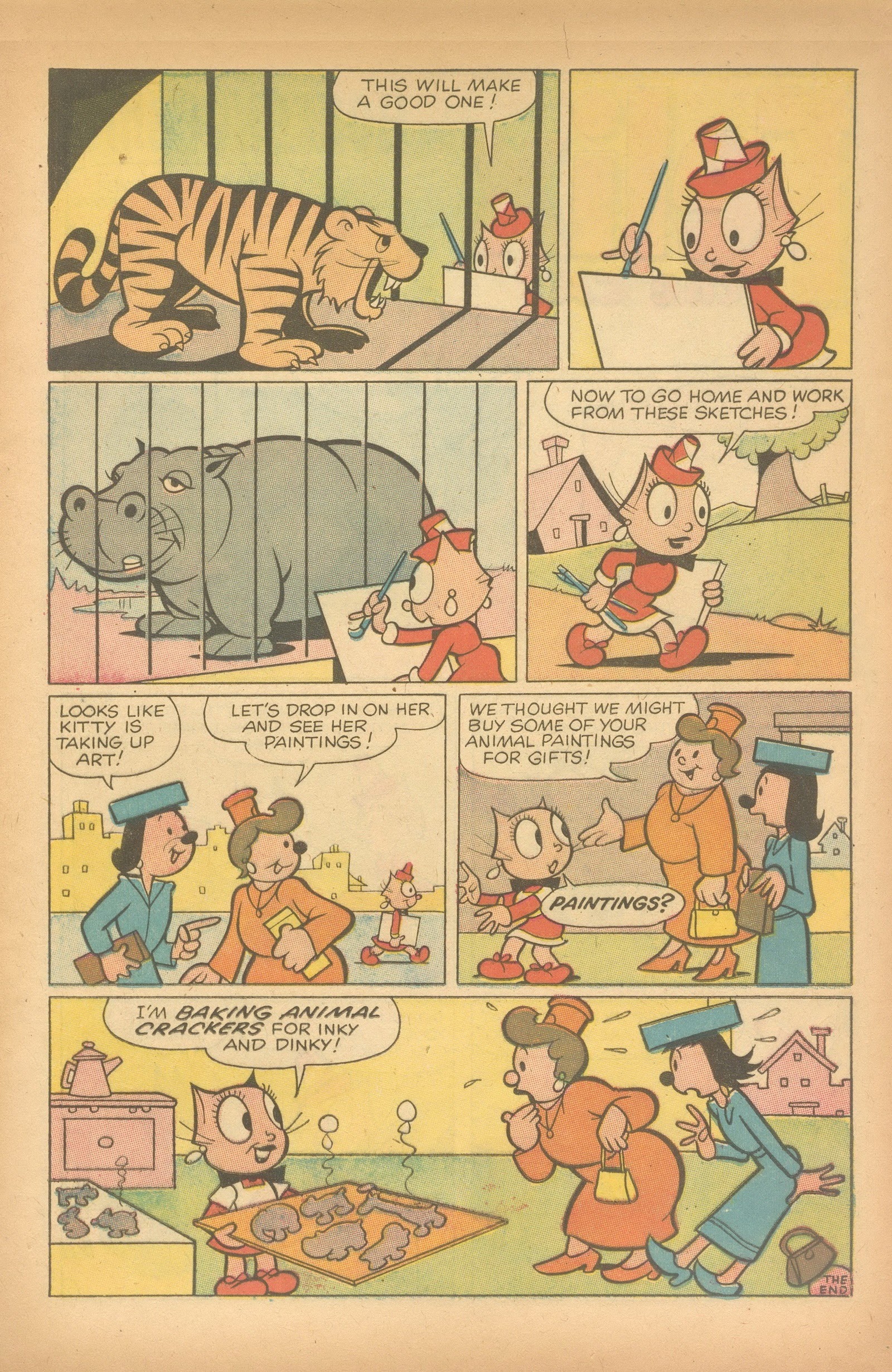 Read online Felix the Cat (1955) comic -  Issue #78 - 11
