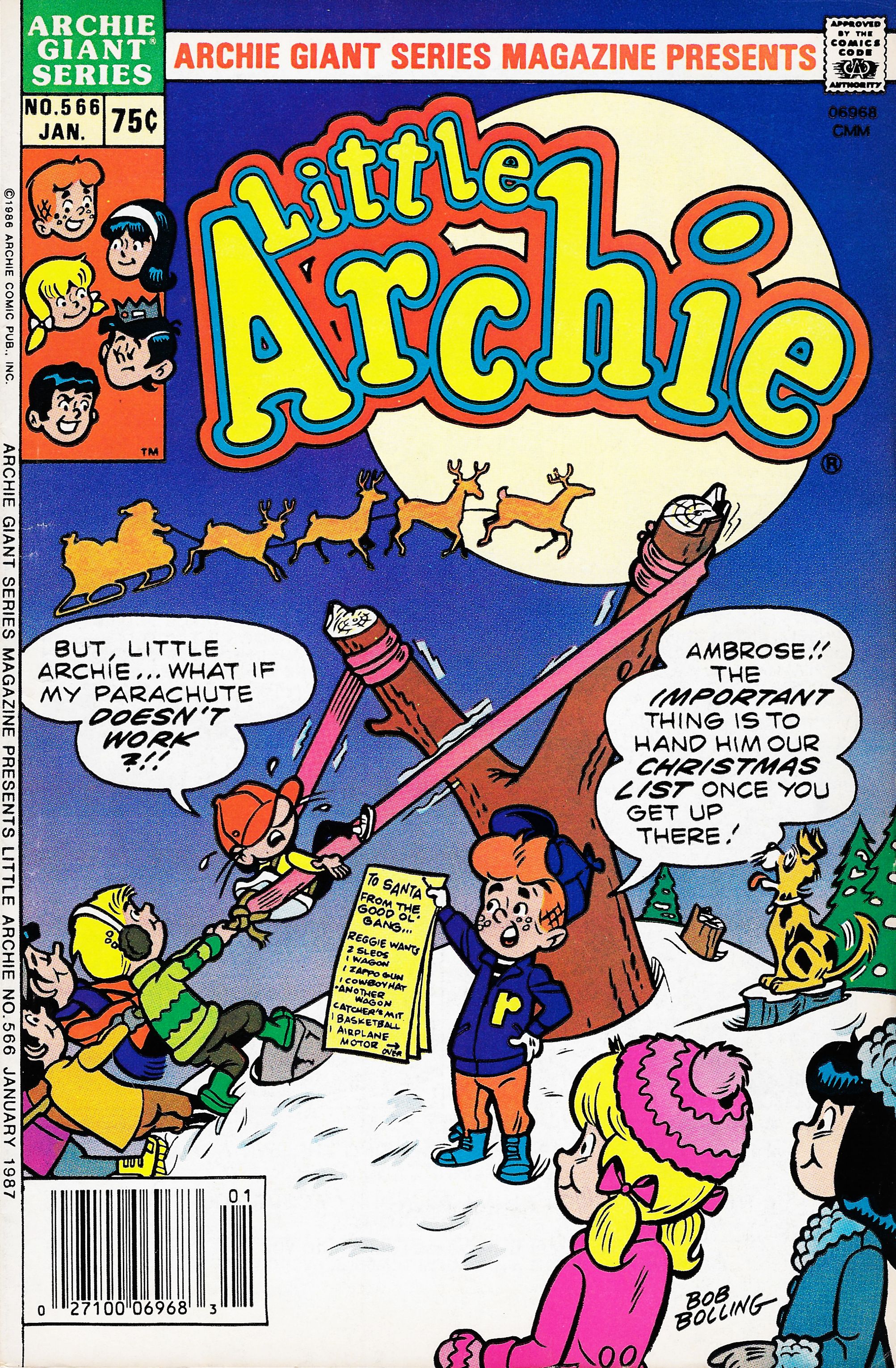 Read online Archie Giant Series Magazine comic -  Issue #566 - 1
