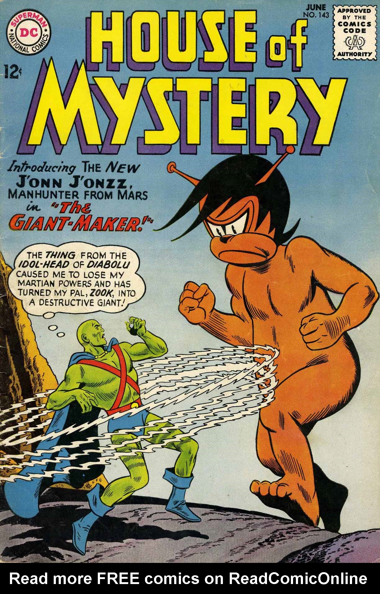 Read online House of Mystery (1951) comic -  Issue #143 - 1