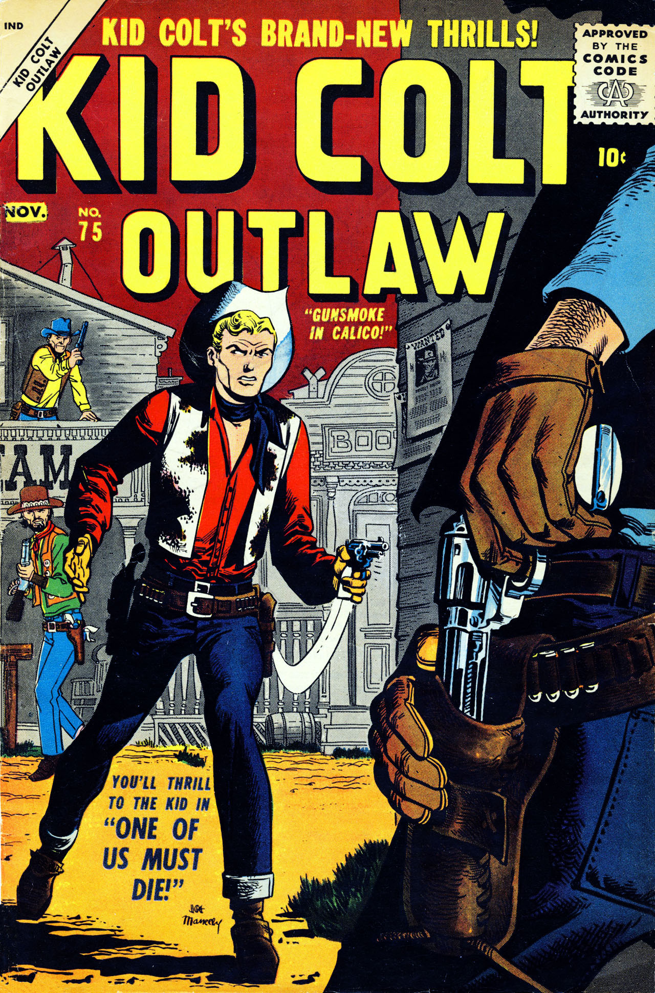 Read online Kid Colt Outlaw comic -  Issue #75 - 1