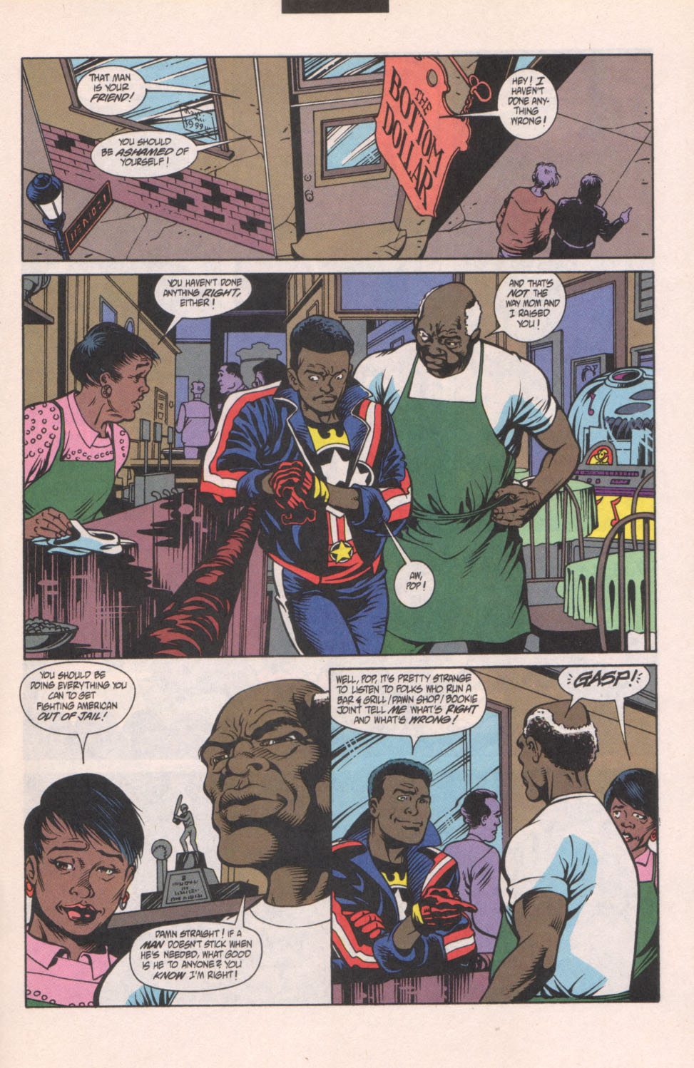 Read online Fighting American (1994) comic -  Issue #4 - 6