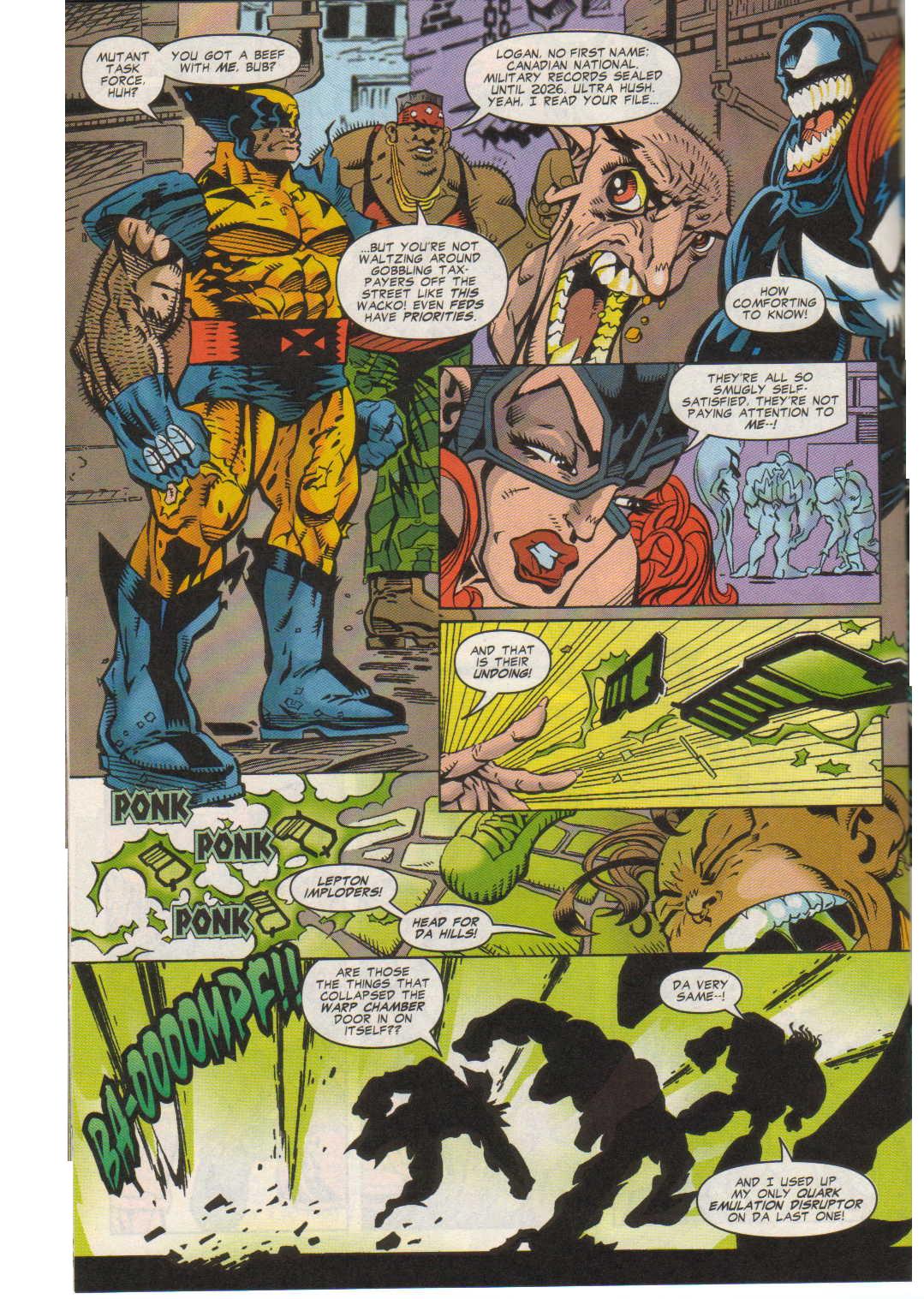 Read online Venom vs Wolverine - Tooth and Claw comic -  Issue #3 - 17