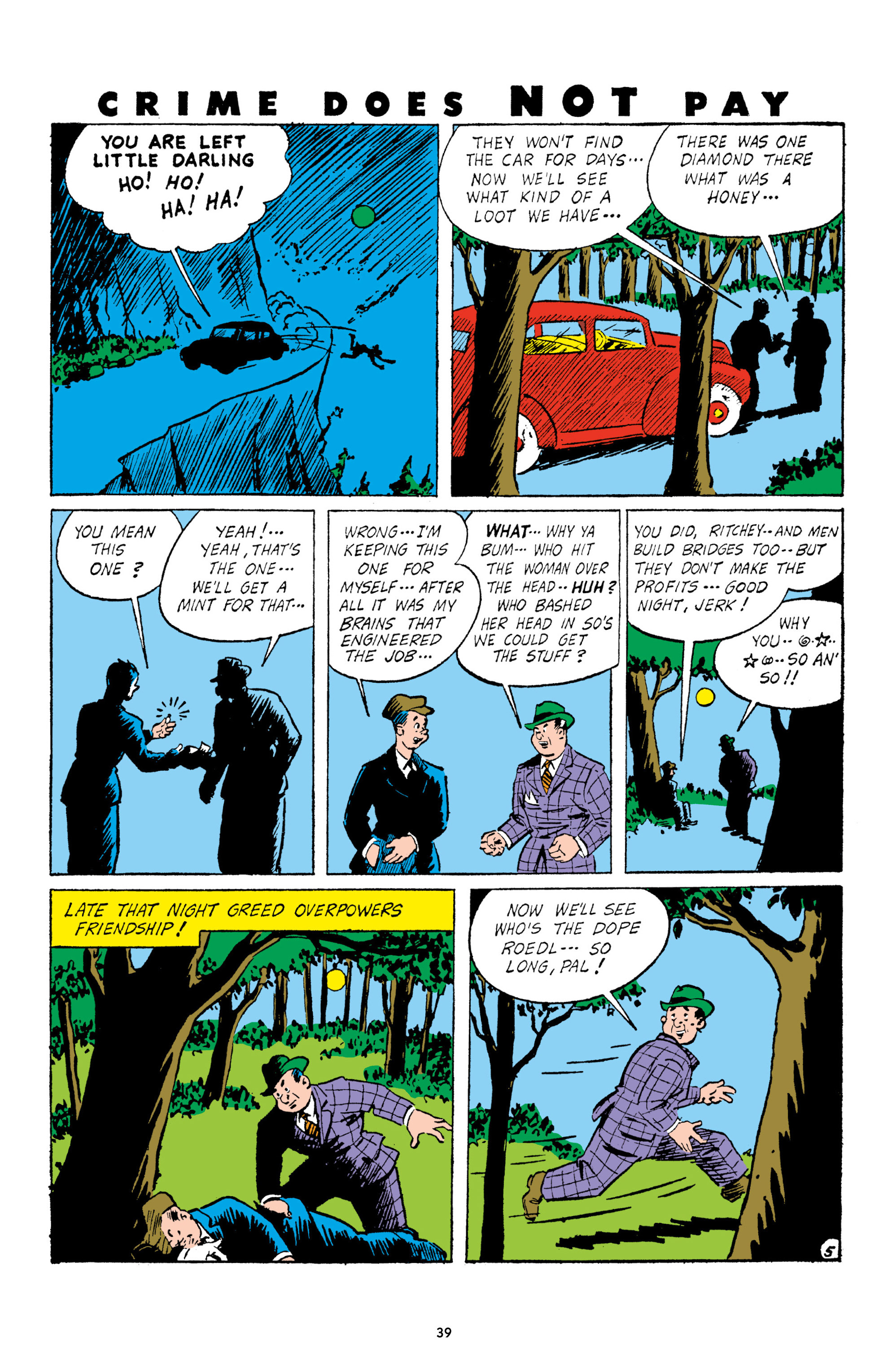 Read online Crime Does Not Pay Archives comic -  Issue # TPB 3 (Part 1) - 39
