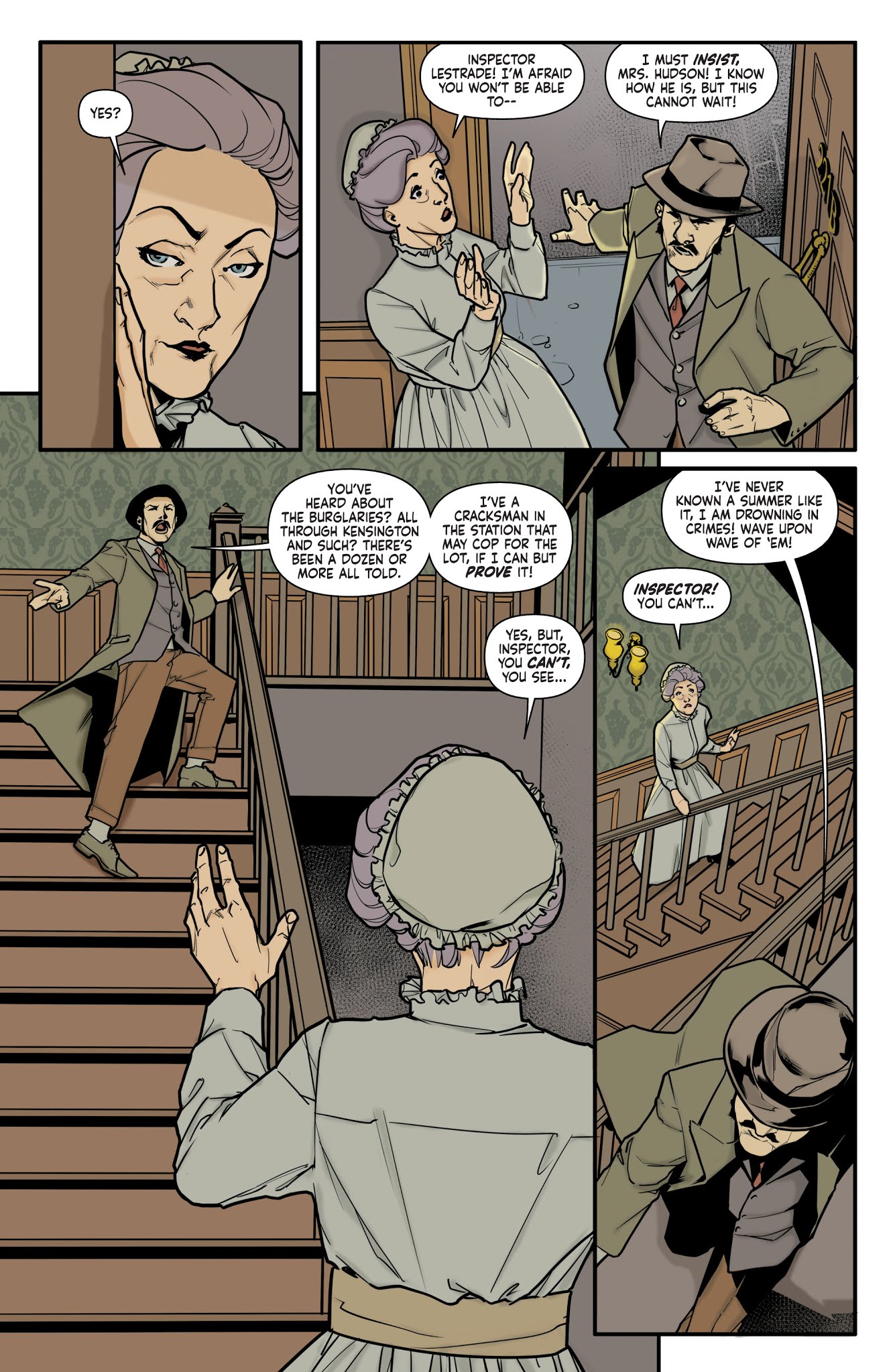 Read online Sherlock Holmes: The Vanishing Man comic -  Issue #2 - 4