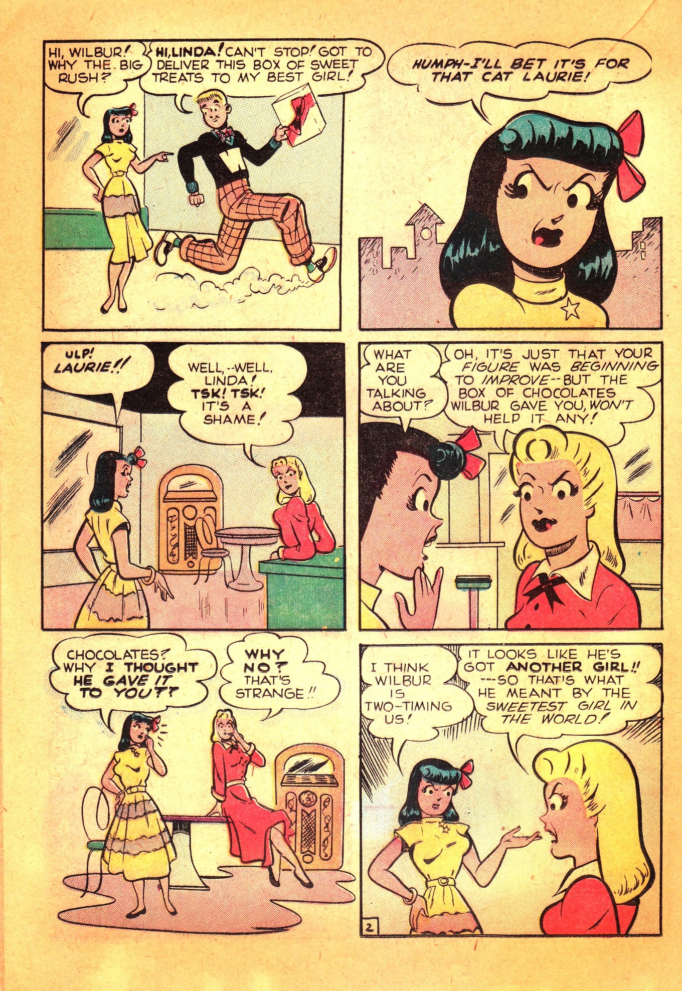 Read online Pep Comics comic -  Issue #87 - 28