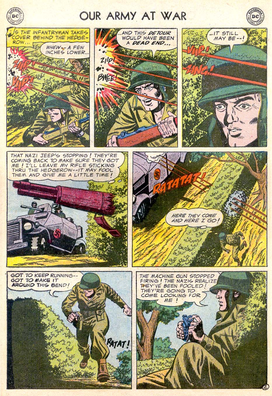 Read online Our Army at War (1952) comic -  Issue #45 - 29