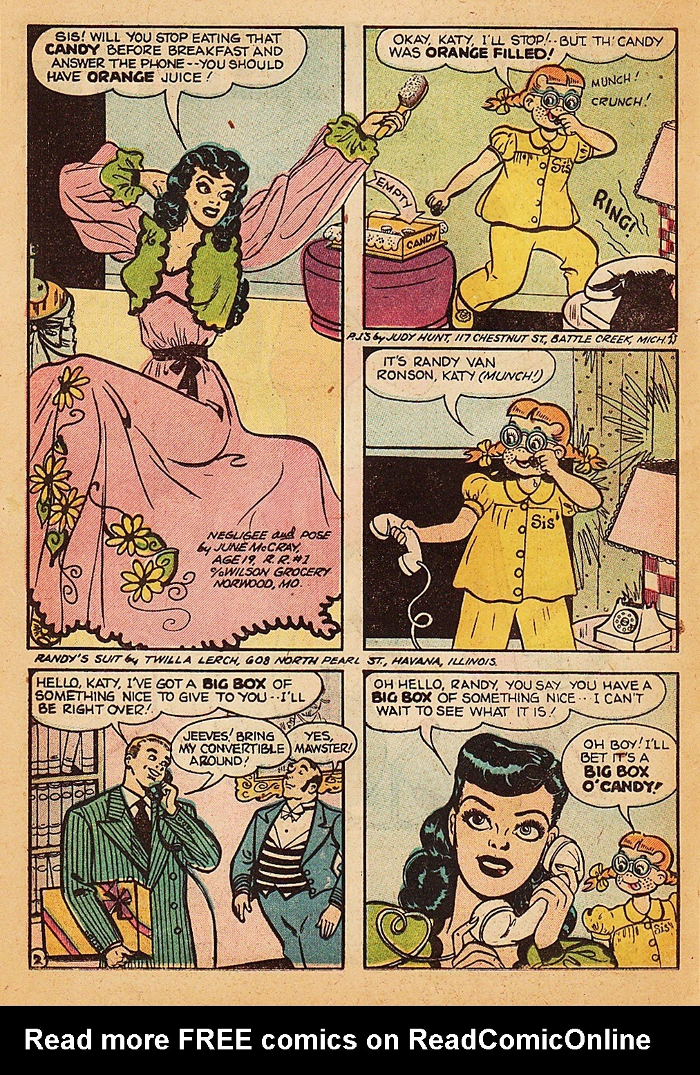 Read online Katy Keene (1949) comic -  Issue #2 - 19