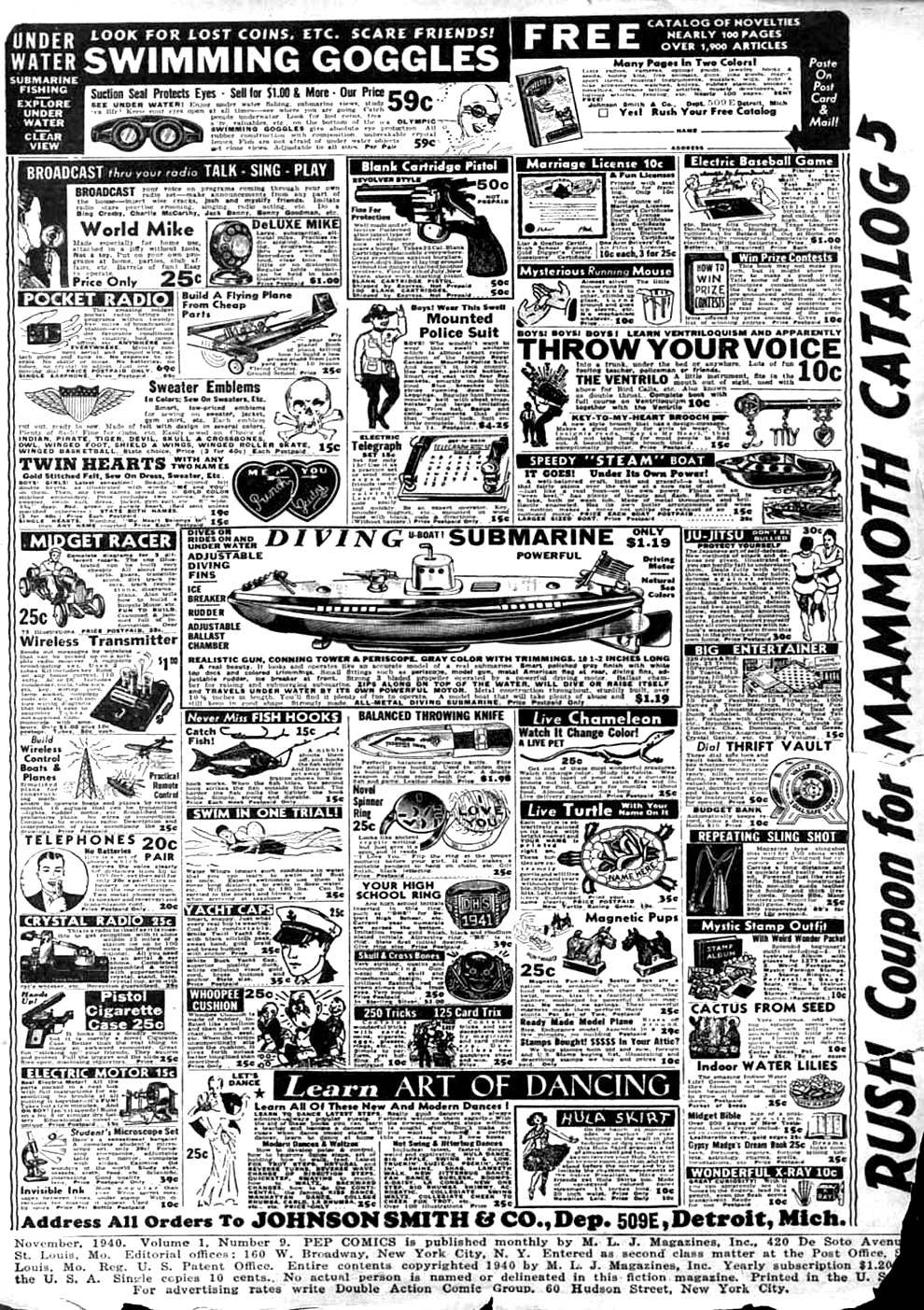 Read online Pep Comics comic -  Issue #9 - 3