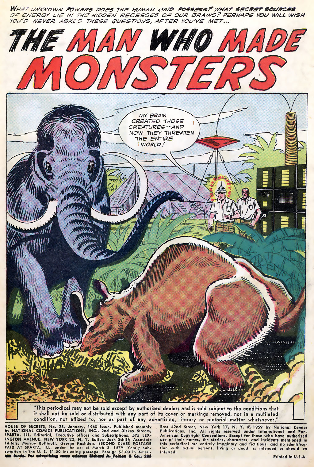 Read online House of Secrets (1956) comic -  Issue #28 - 3