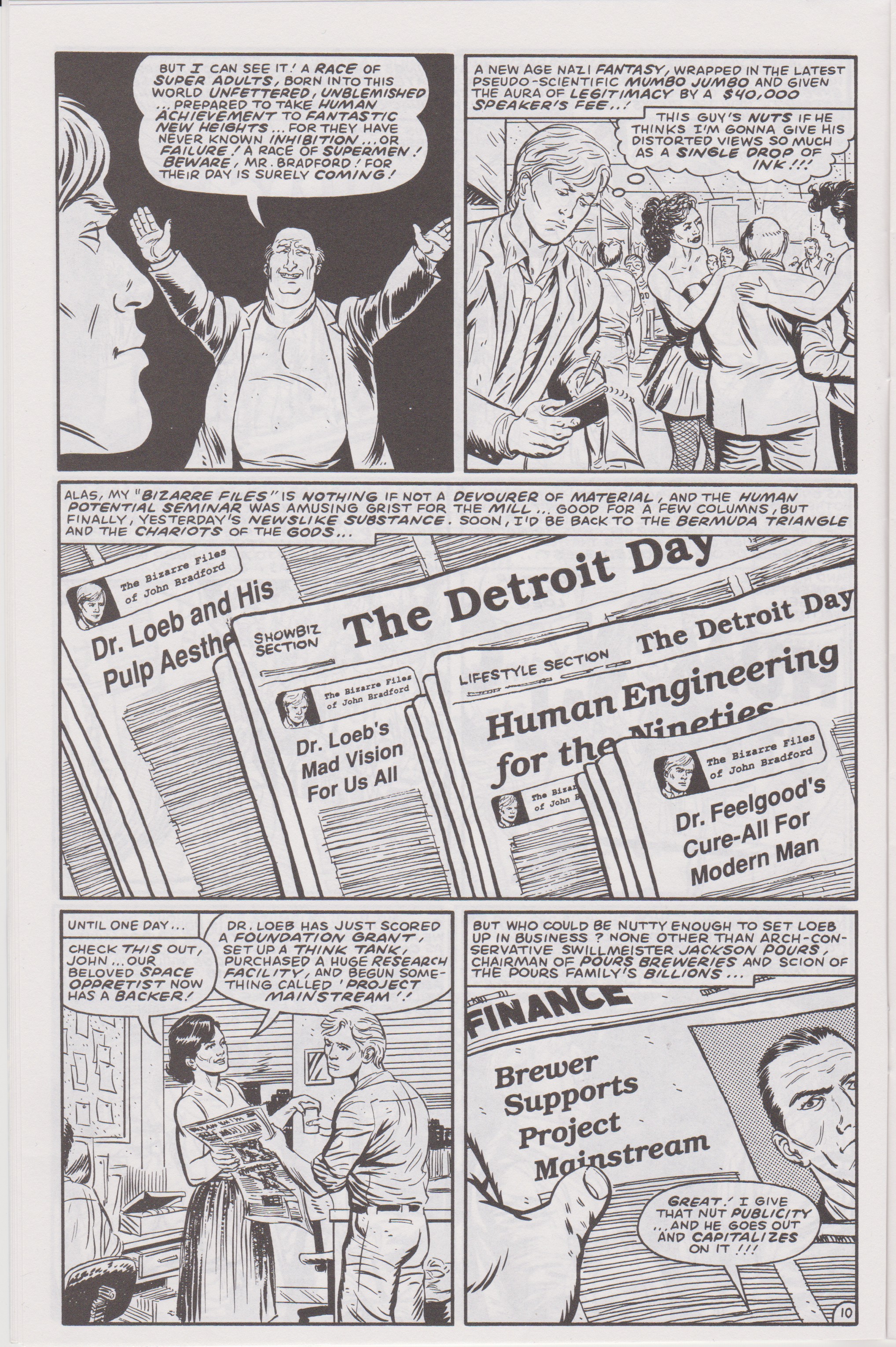 Read online Don Simpson's Bizarre Heroes comic -  Issue #0 - 12