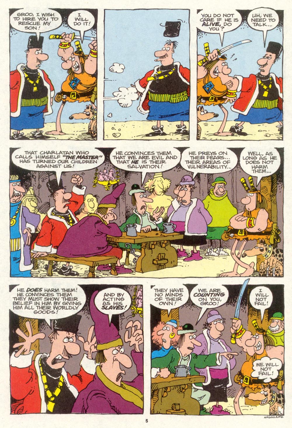 Read online Sergio Aragonés Groo the Wanderer comic -  Issue #89 - 6